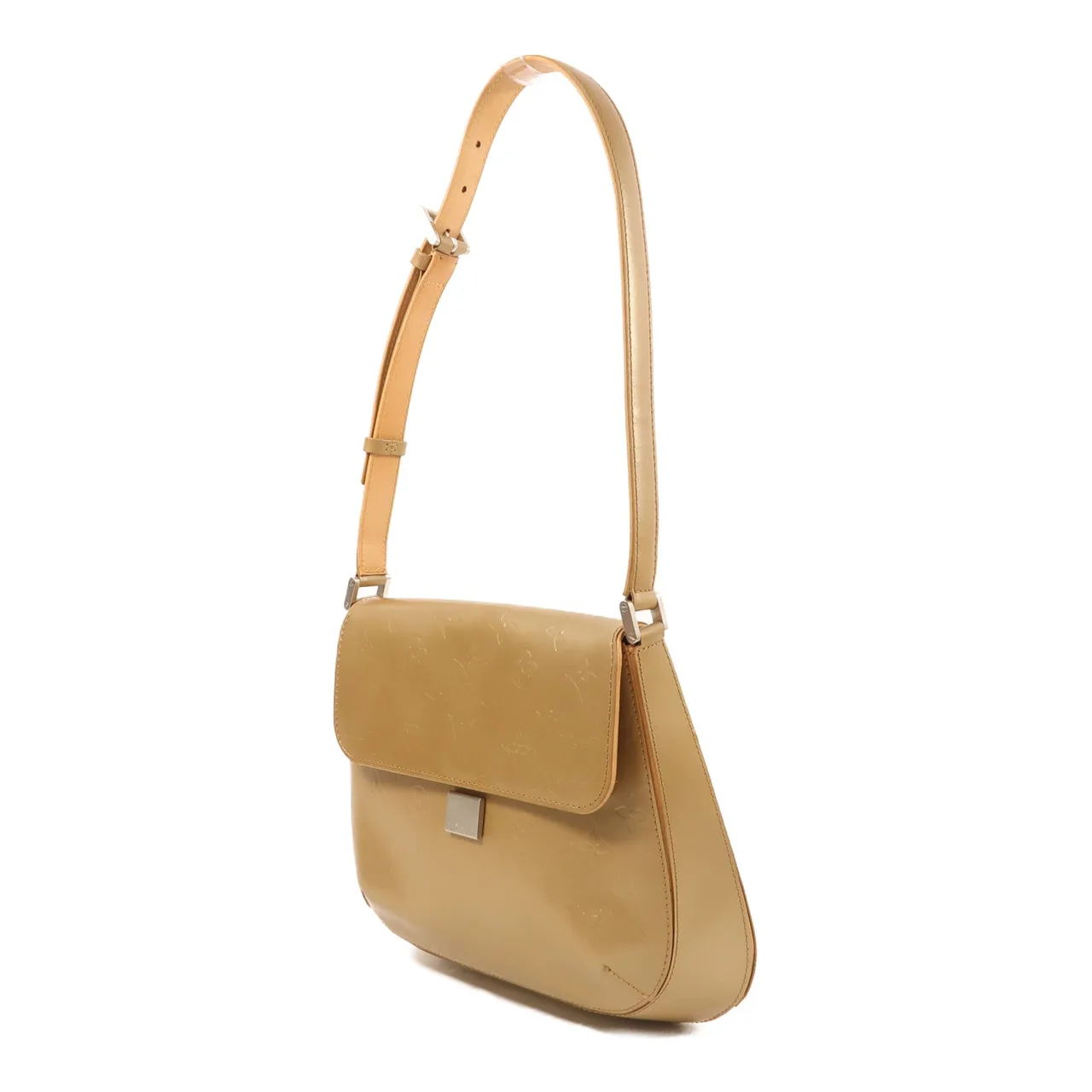 LOUIS VUITTON M55157 肩背包 牛皮 金色 牛皮 中古品A - 縮圖 3