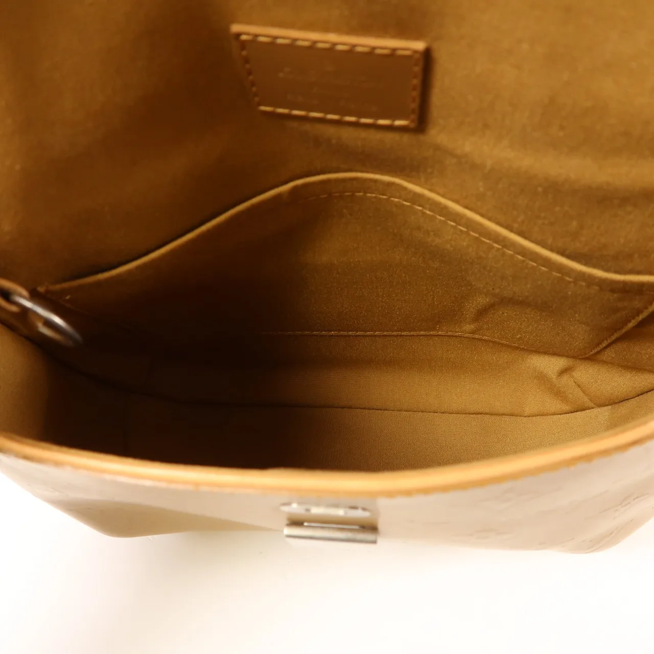 LOUIS VUITTON M55157 肩背包 牛皮 金色 牛皮 中古品A - 縮圖 5