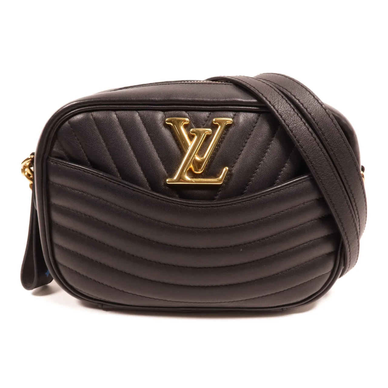 LOUIS VUITTON New Wave M53682 肩背包 牛皮 黑色 / Black