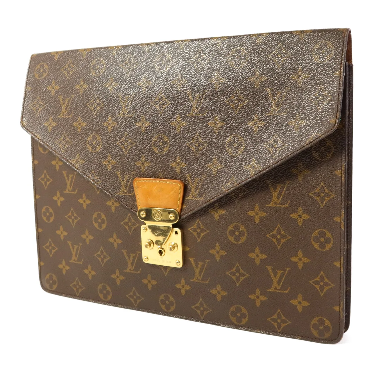 LOUIS VUITTON M53335 手提包 塗層帆布 棕色 / Brown 塗層帆布 中古品C - 縮圖 2
