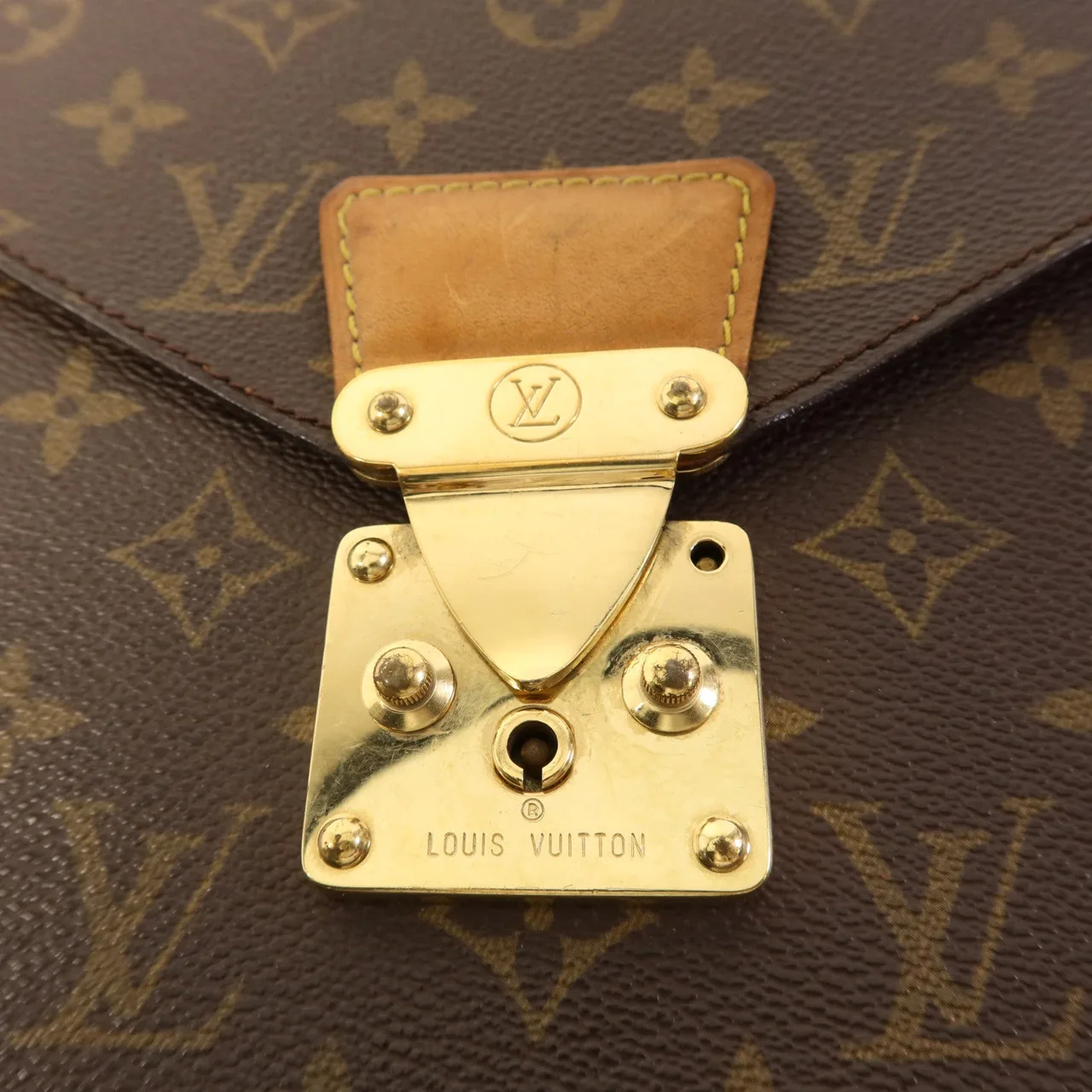 LOUIS VUITTON M53335 手提包 塗層帆布 棕色 / Brown 塗層帆布 中古品C - 縮圖 8
