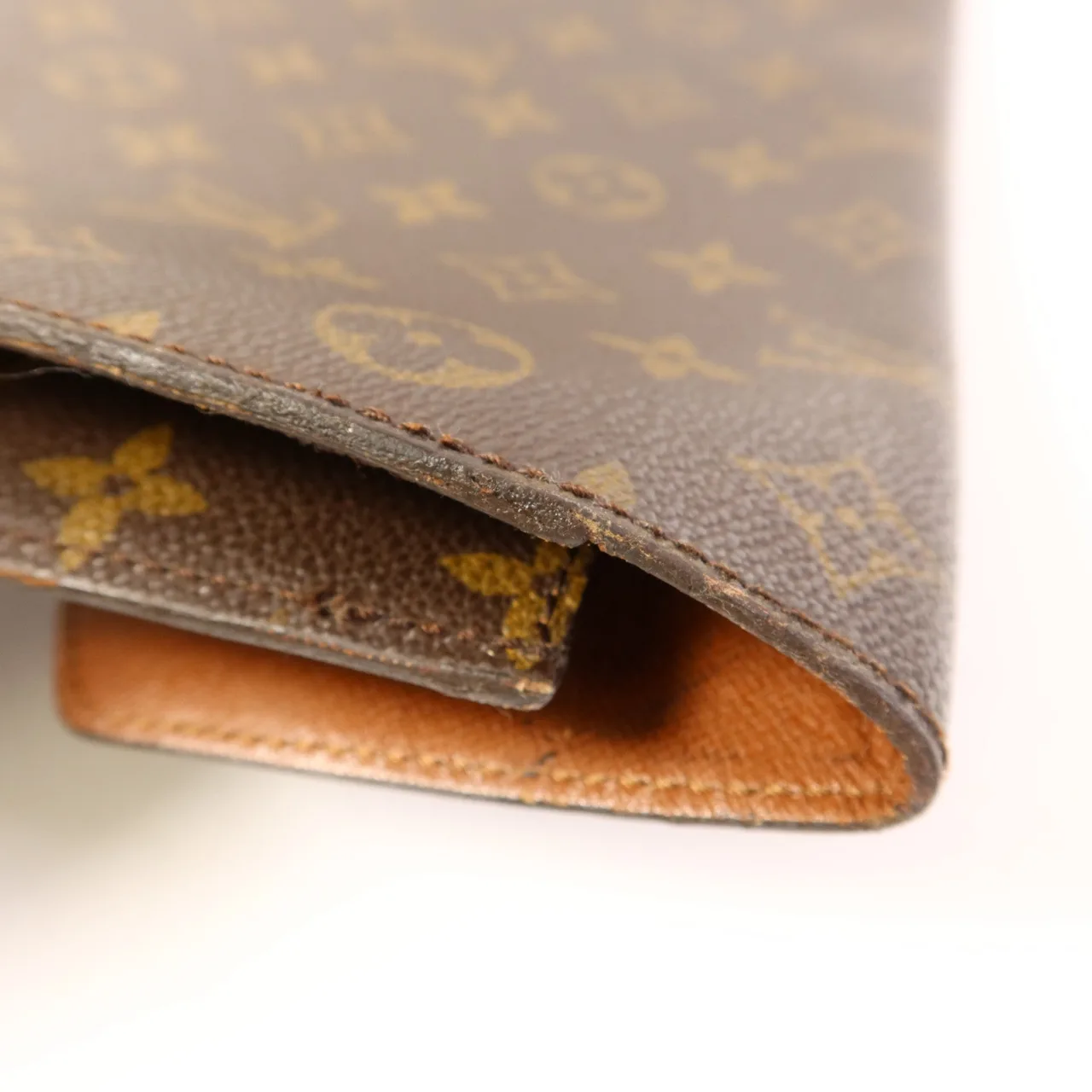 LOUIS VUITTON M53335 手提包 塗層帆布 棕色 / Brown 塗層帆布 中古品C - 縮圖 14