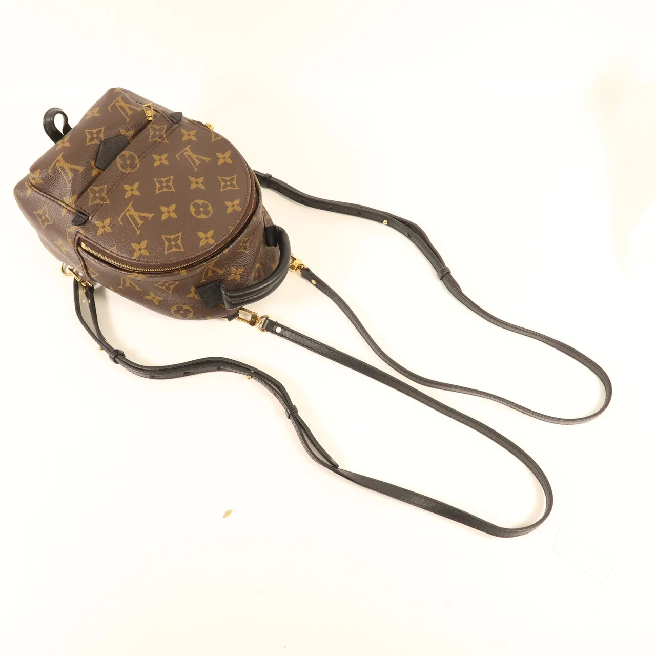 LOUIS VUITTON Palm Springs M44873 背包 塗層帆布 棕色 塗層帆布 中古品A - 縮圖 8