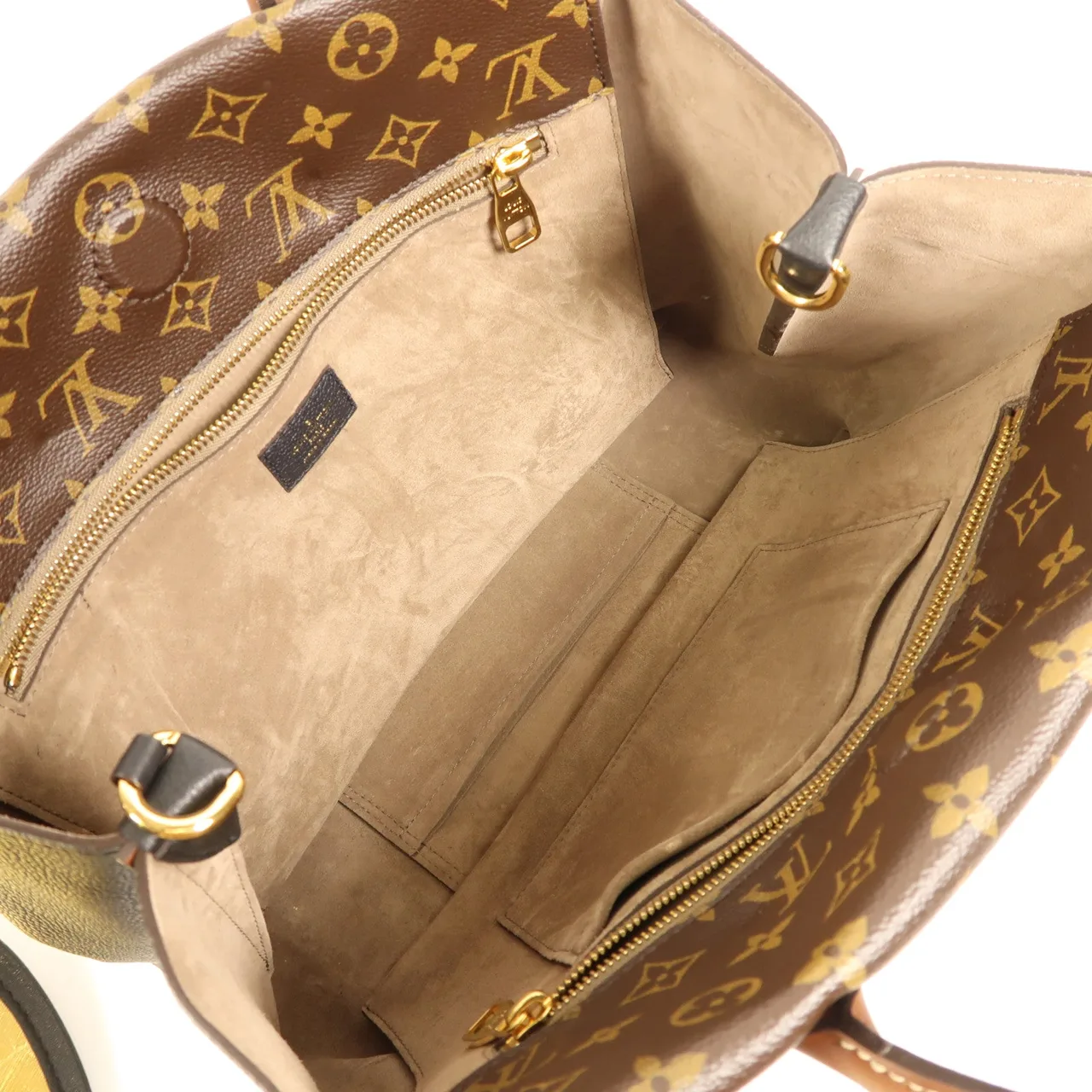 LOUIS VUITTON M40942 兩用包 塗層帆布 棕色 / 黑色 塗層帆布 中古品C - 縮圖 10