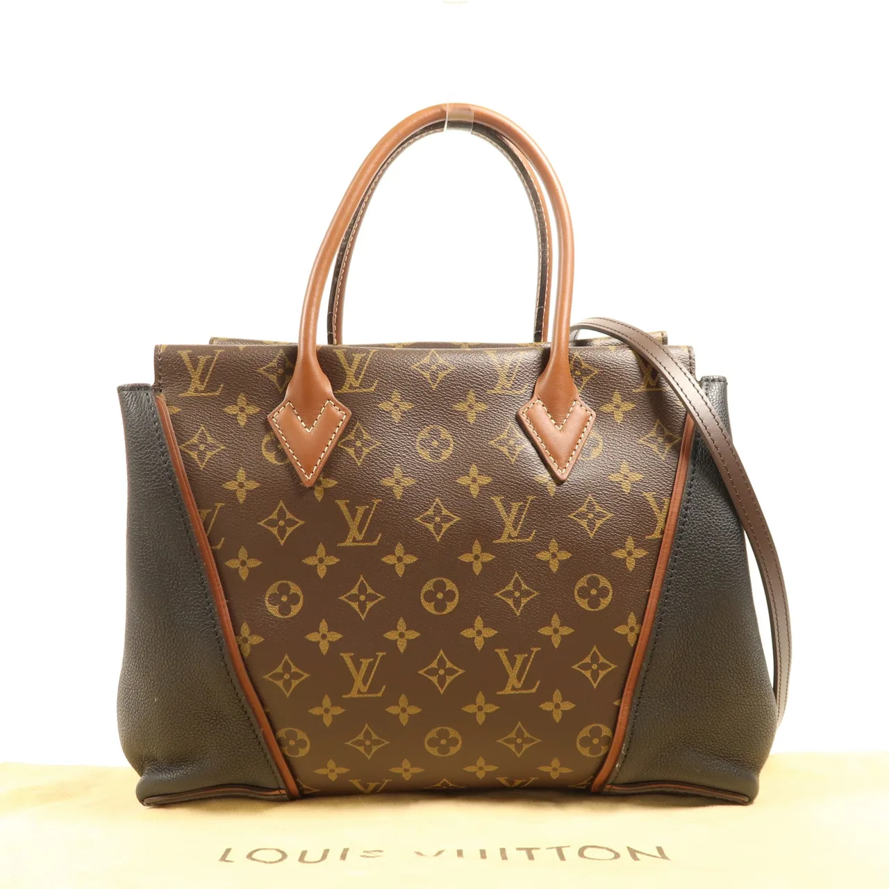 LOUIS VUITTON M40942 兩用包 塗層帆布 棕色 / 黑色 塗層帆布 中古品C - 縮圖 13