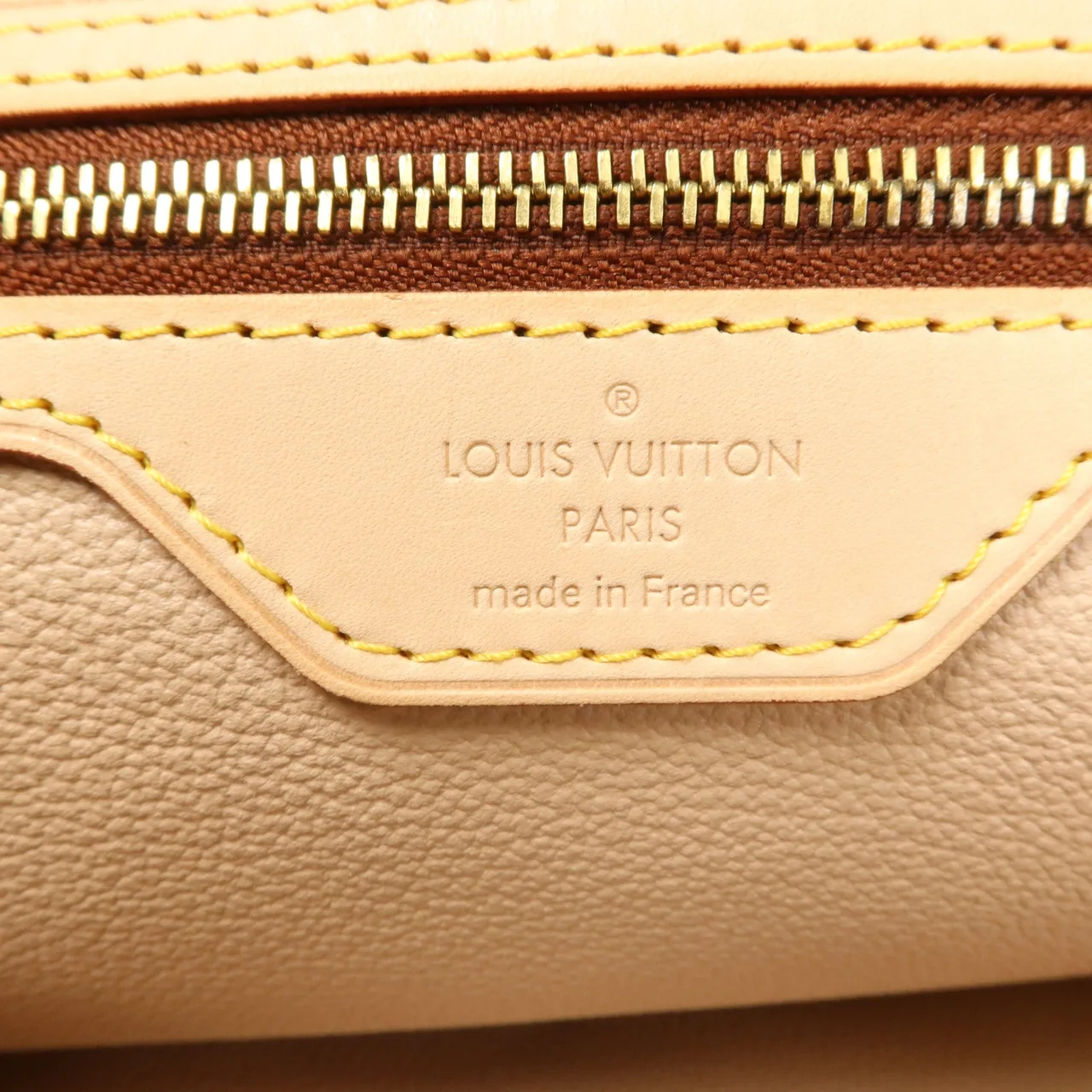 LOUIS VUITTON Bucket M42230 肩背包 塗層帆布 棕色 塗層帆布 中古品B - 縮圖 6