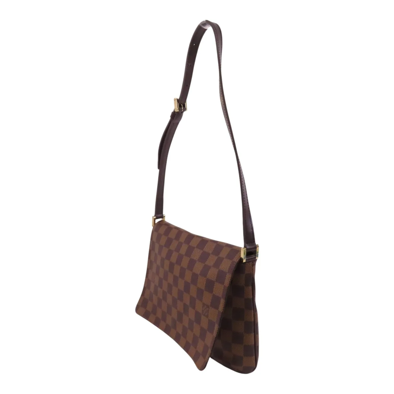 LOUIS VUITTON Musette Tango N51301 肩背包 塗層帆布 棕色 塗層帆布 中古品A - 縮圖 4