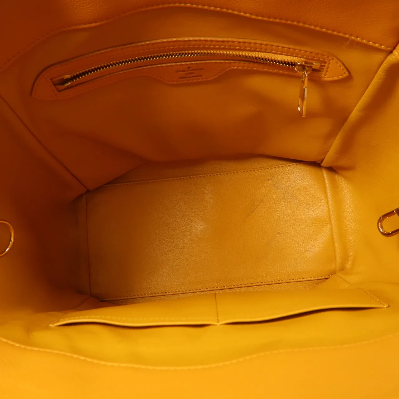 LOUIS VUITTON N91285 手提包 塗層帆布 棕色 / 黃色 塗層帆布 中古品B - 縮圖 5