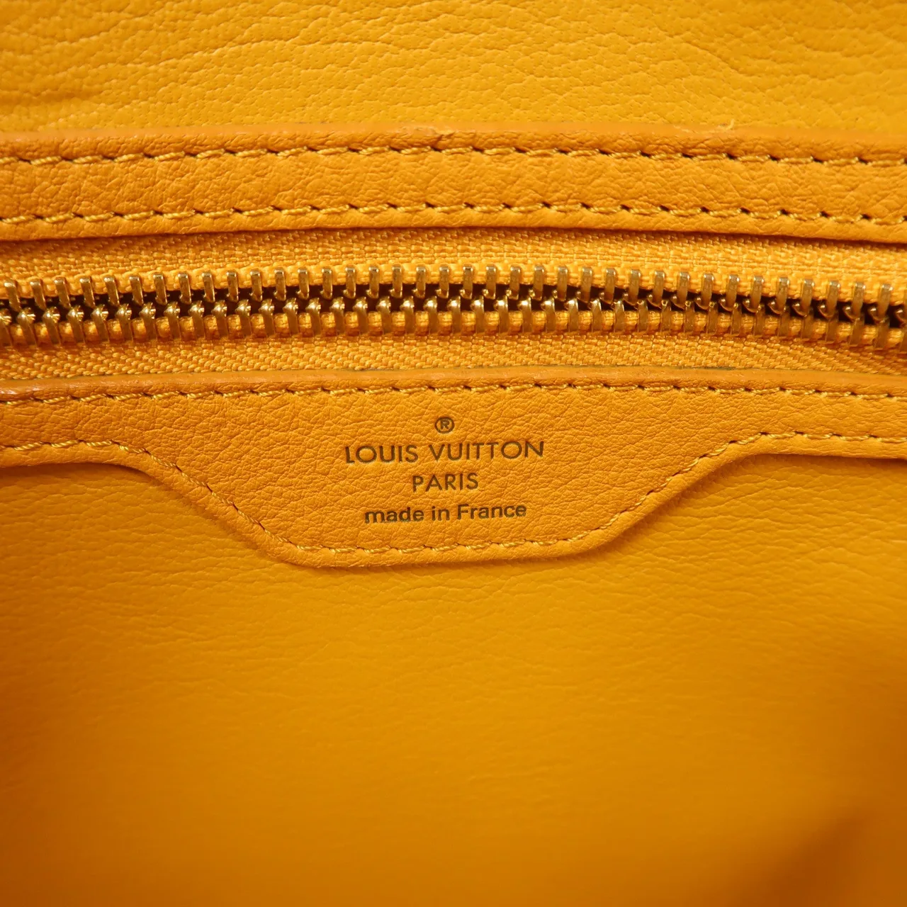 LOUIS VUITTON N91285 手提包 塗層帆布 棕色 / 黃色 塗層帆布 中古品B - 縮圖 6