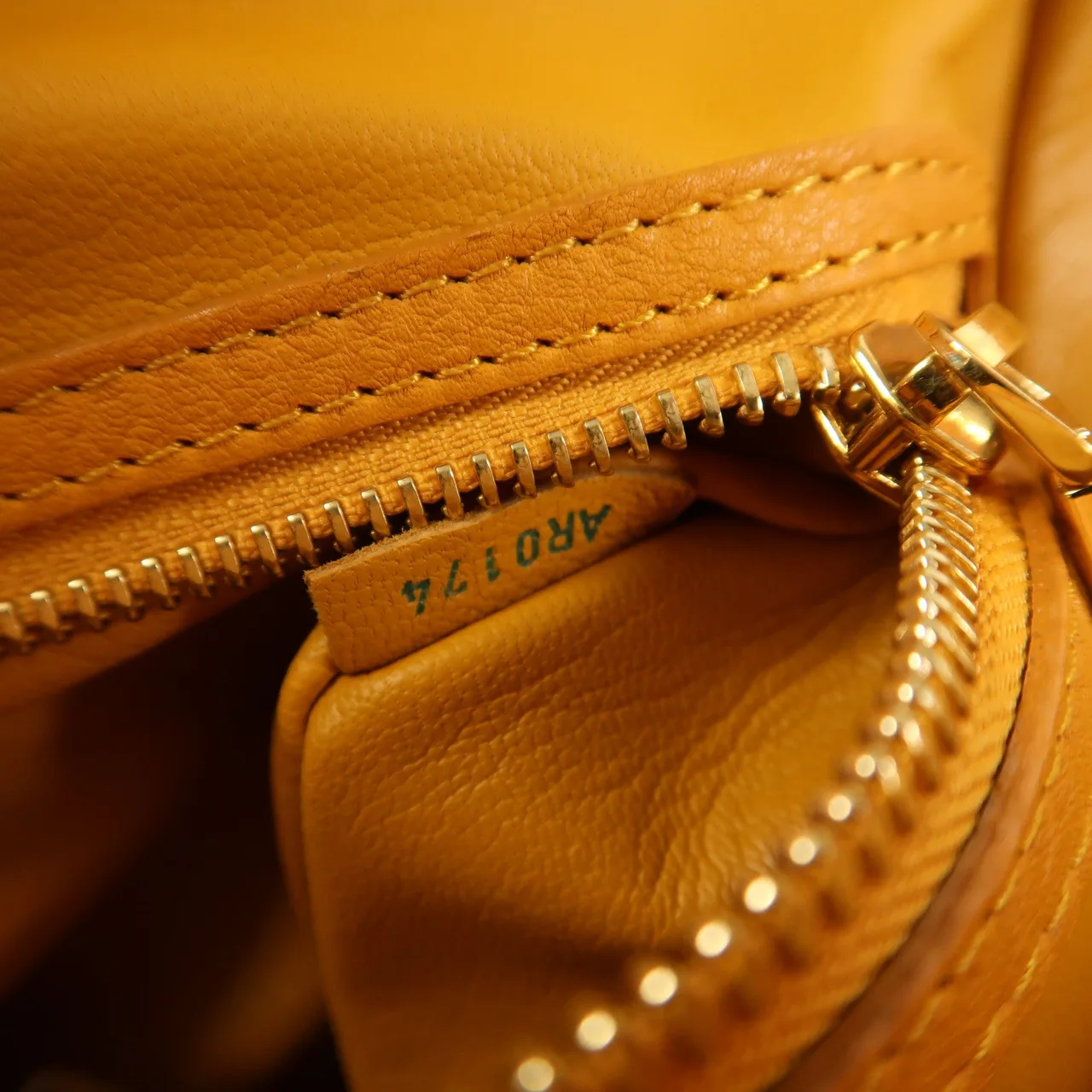 LOUIS VUITTON N91285 手提包 塗層帆布 棕色 / 黃色 塗層帆布 中古品B - 縮圖 7