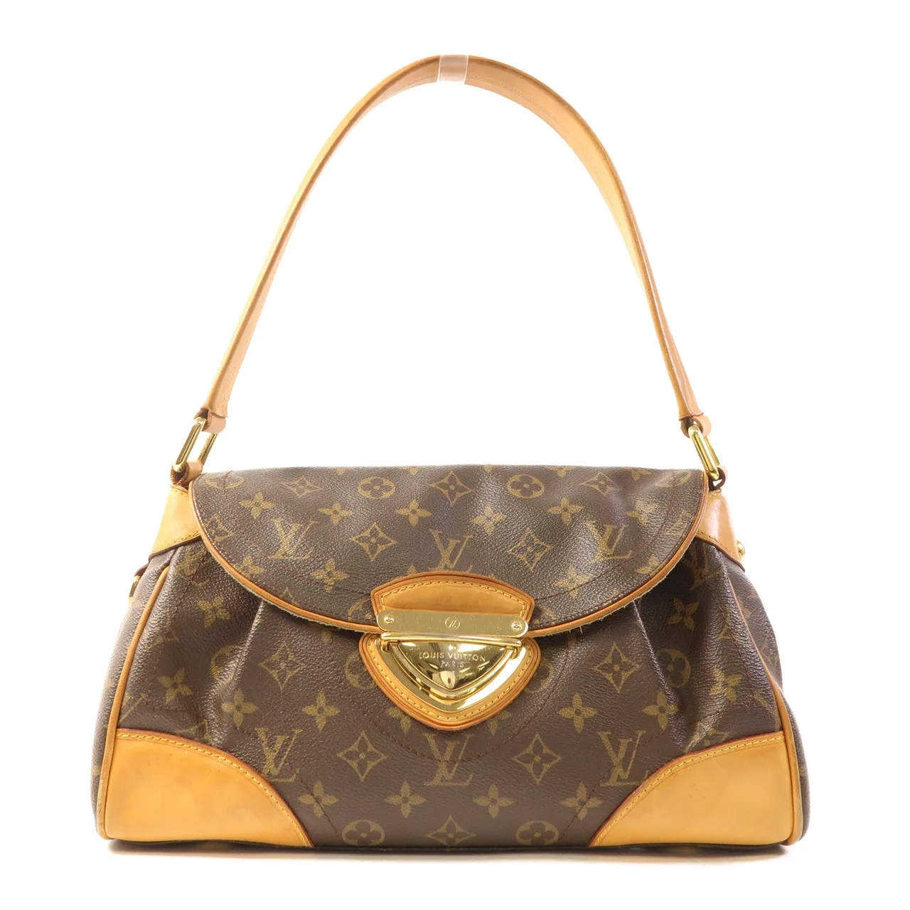 LOUIS VUITTON Beverly M40121 肩背包 塗層帆布 棕色