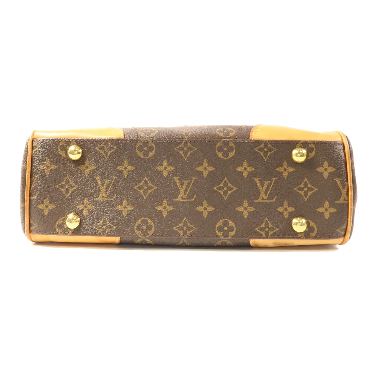 LOUIS VUITTON Beverly M40121 肩背包 塗層帆布 棕色 塗層帆布 中古品C - 縮圖 4