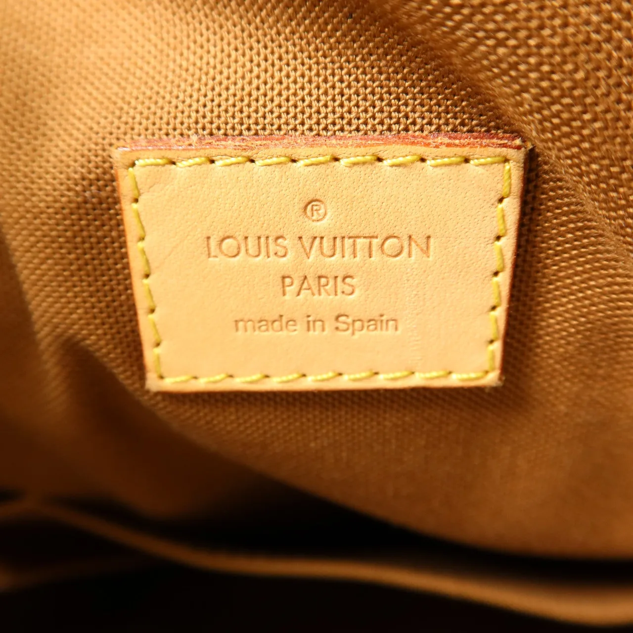 LOUIS VUITTON Cabas Beaubourg M53013 托特包 塗層帆布 棕色 塗層帆布 中古品B - 縮圖 7