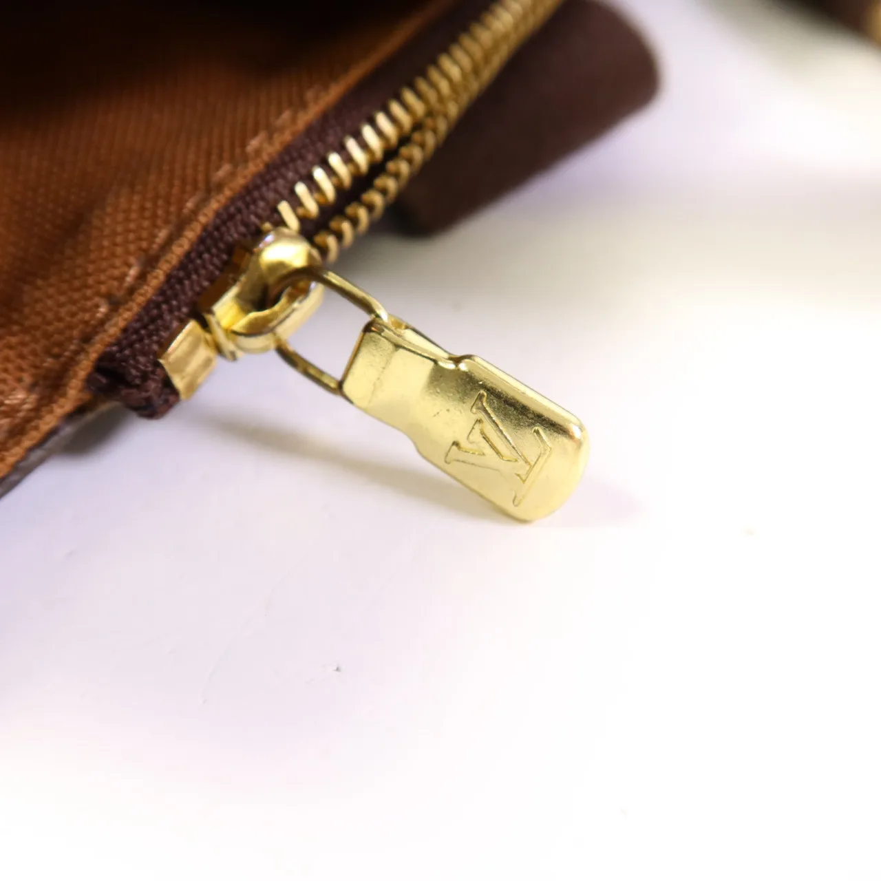 LOUIS VUITTON Cabas Beaubourg M53013 托特包 塗層帆布 棕色 塗層帆布 中古品B - 縮圖 9