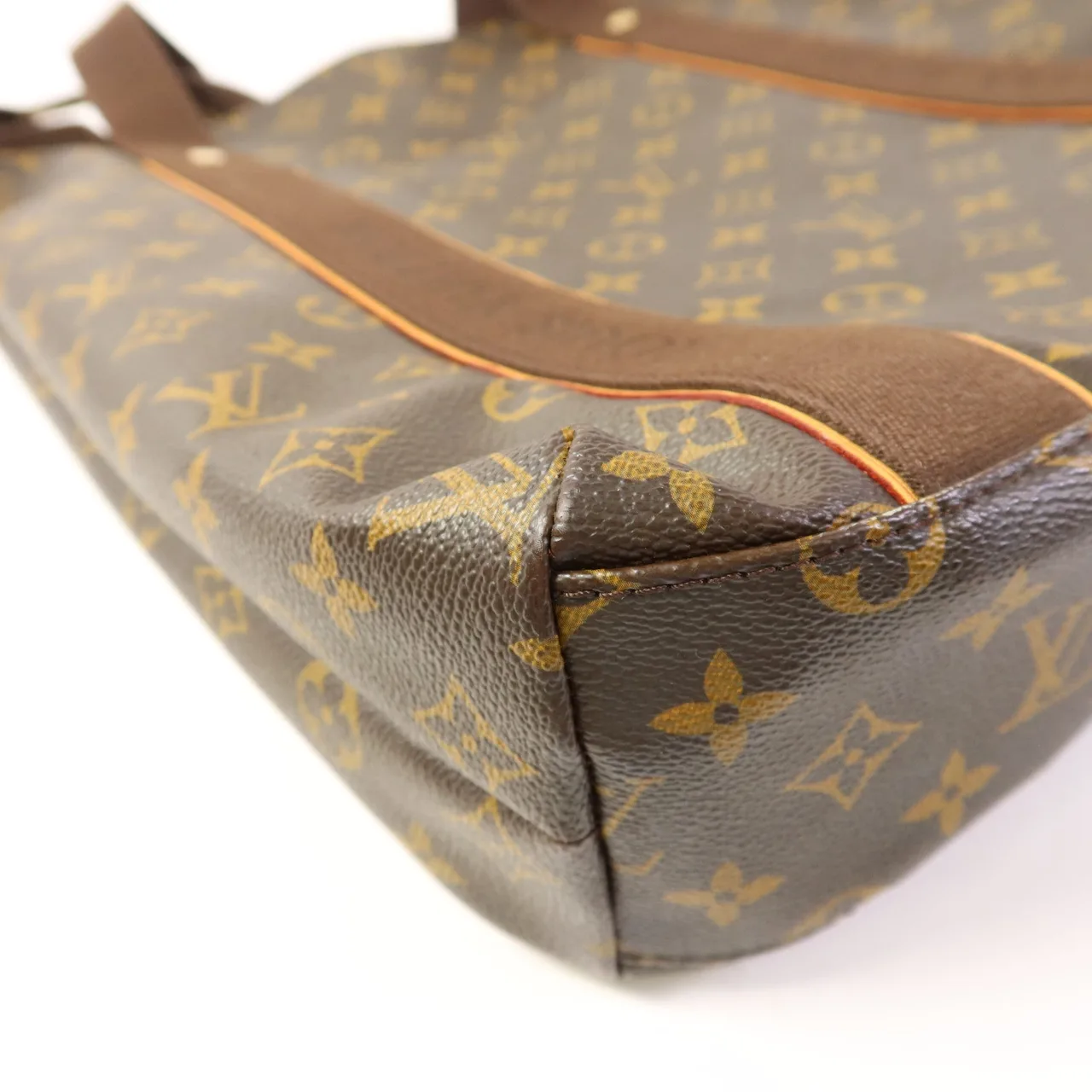 LOUIS VUITTON Cabas Beaubourg M53013 托特包 塗層帆布 棕色 塗層帆布 中古品B - 縮圖 11