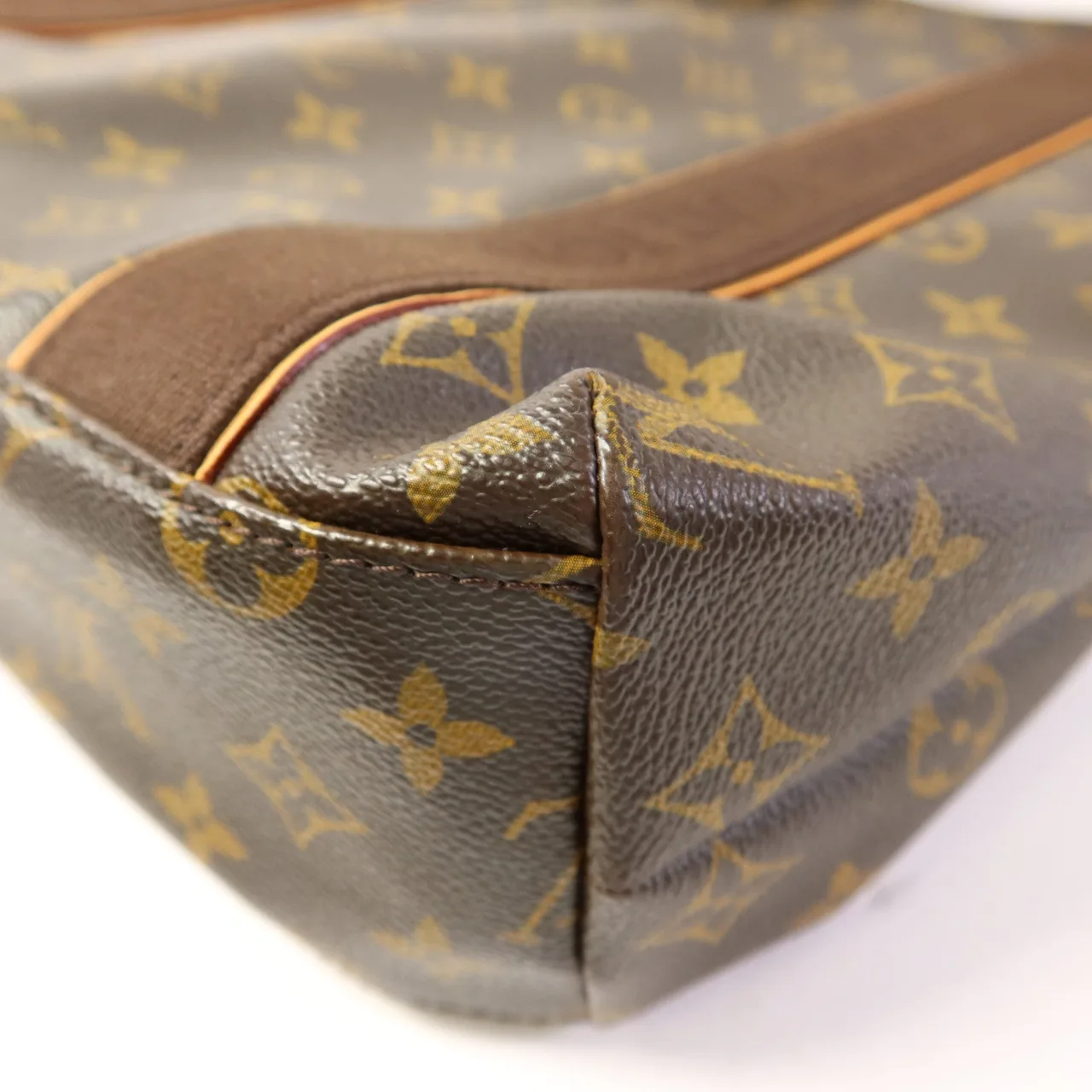 LOUIS VUITTON Cabas Beaubourg M53013 托特包 塗層帆布 棕色 塗層帆布 中古品B - 縮圖 12
