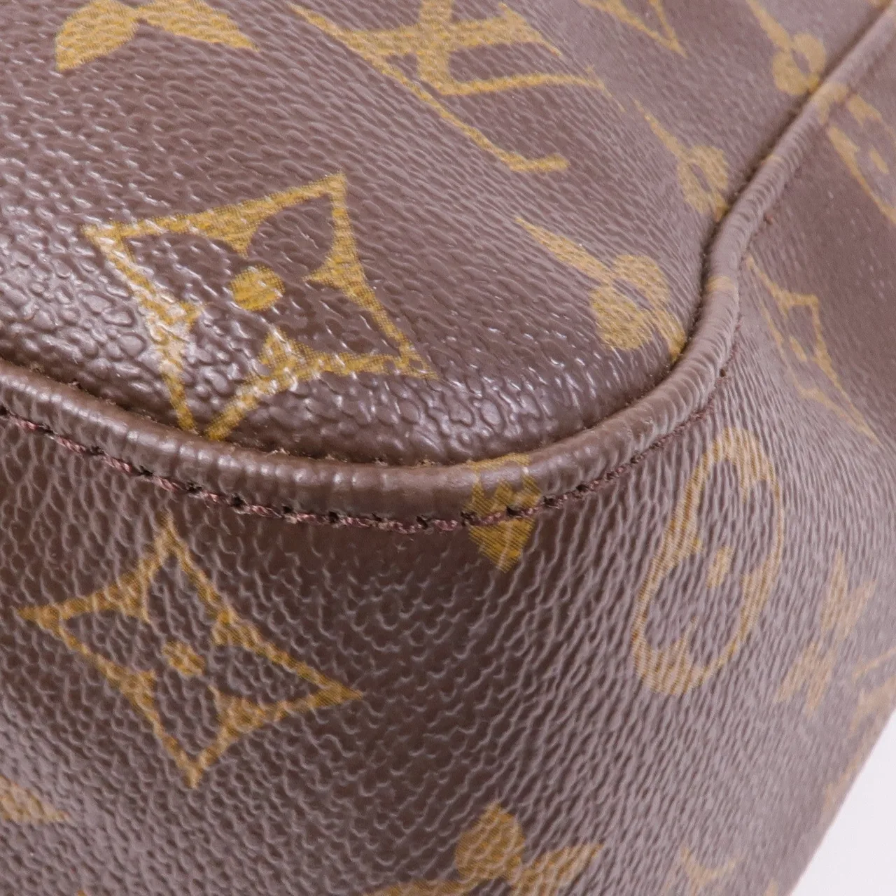 LOUIS VUITTON Loop M51145 肩背包 塗層帆布 棕色 塗層帆布 中古品B - 縮圖 6