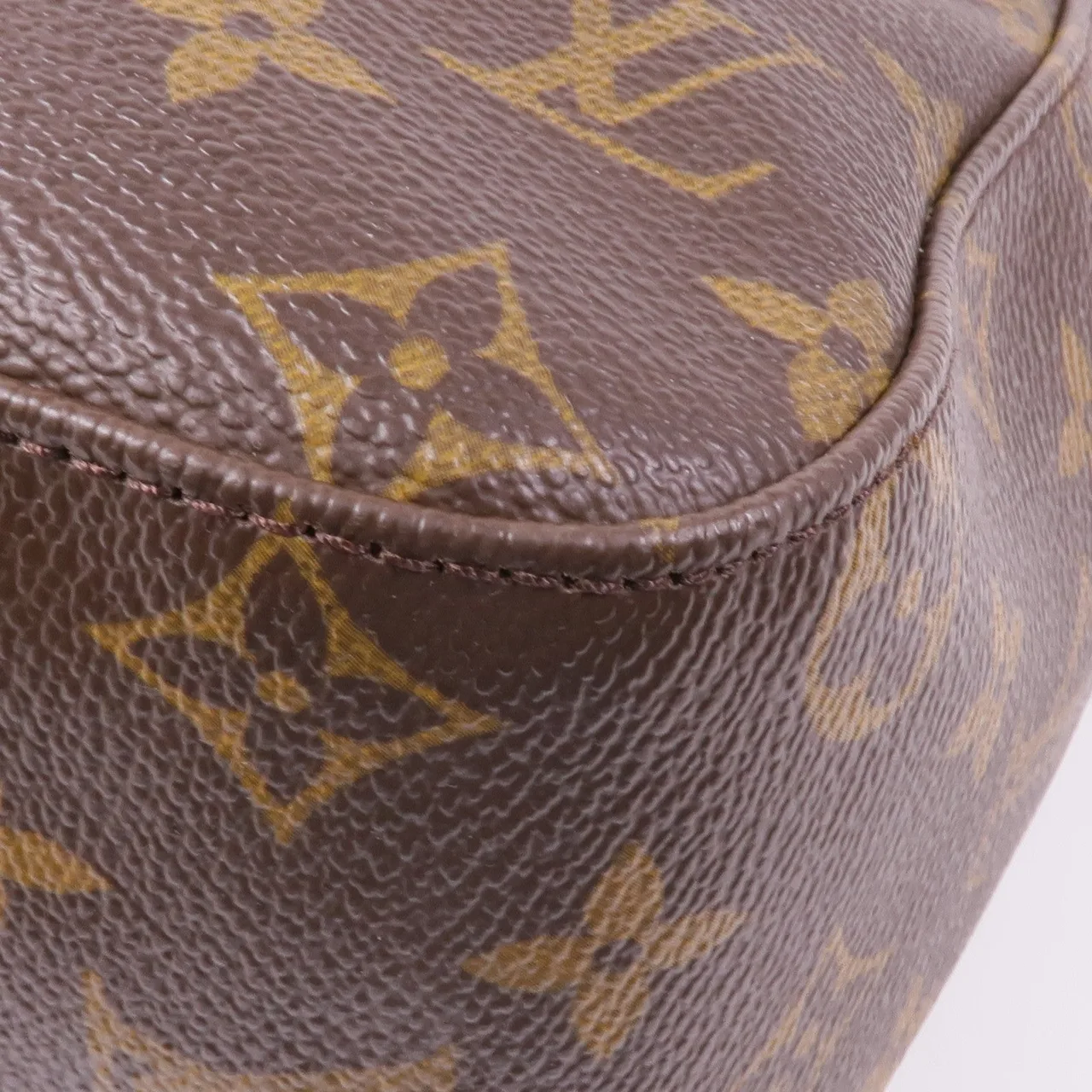 LOUIS VUITTON Loop M51145 肩背包 塗層帆布 棕色 塗層帆布 中古品B - 縮圖 8