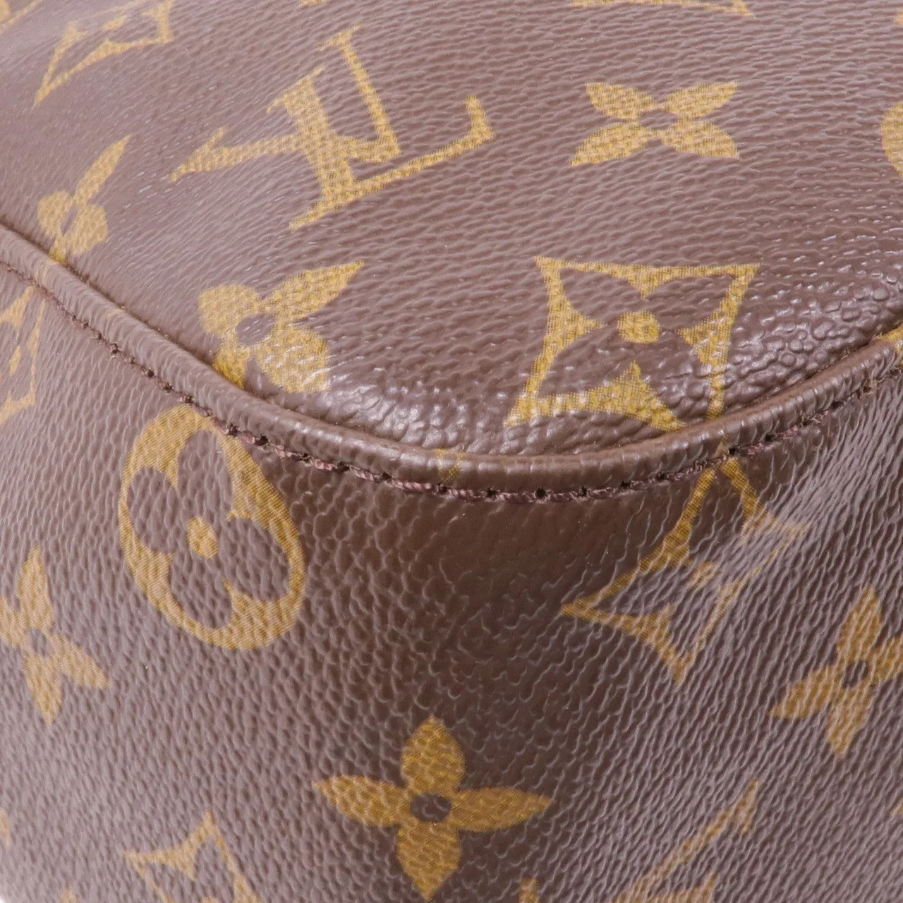 LOUIS VUITTON Loop M51145 肩背包 塗層帆布 棕色 塗層帆布 中古品B - 縮圖 9