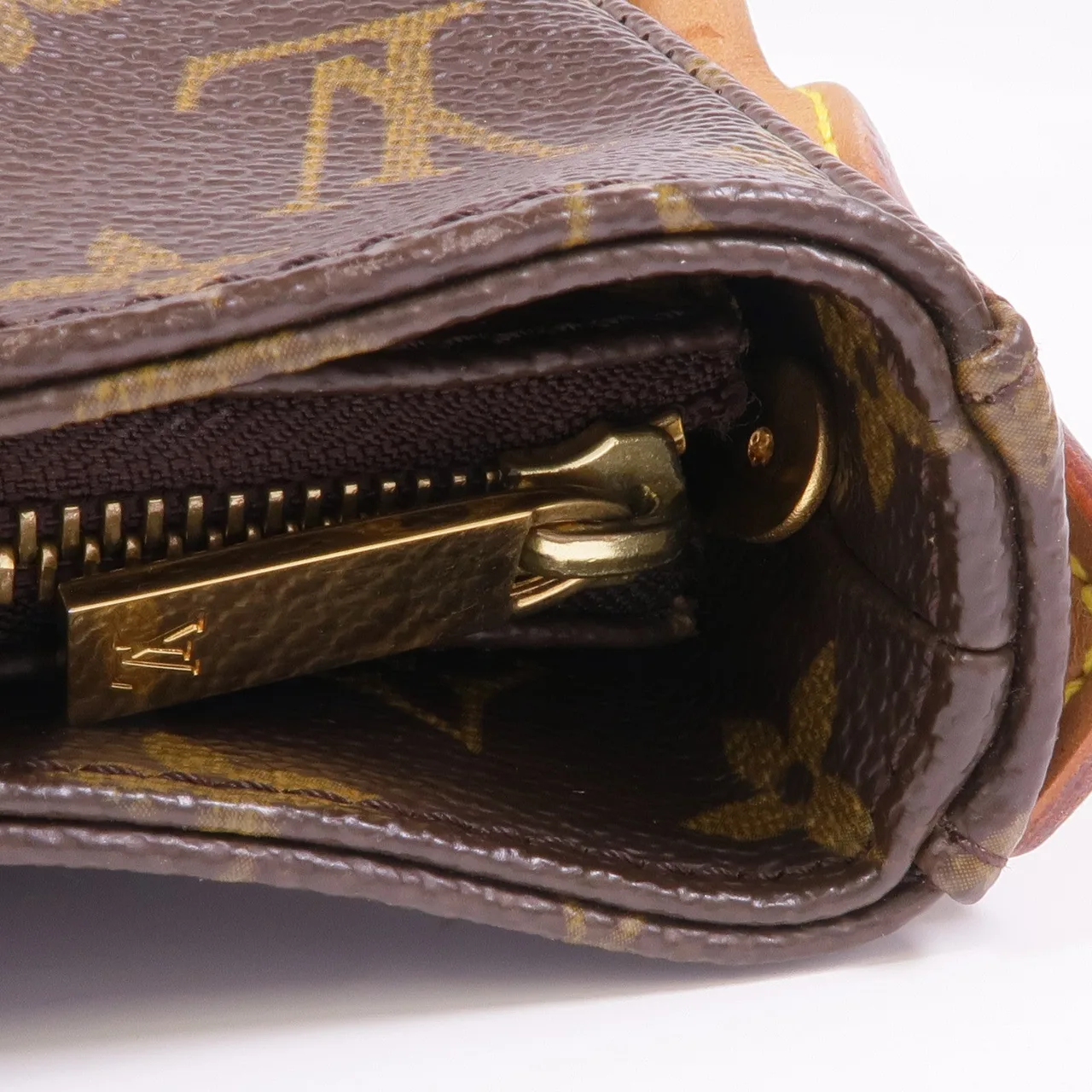 LOUIS VUITTON Loop M51145 肩背包 塗層帆布 棕色 塗層帆布 中古品B - 縮圖 10