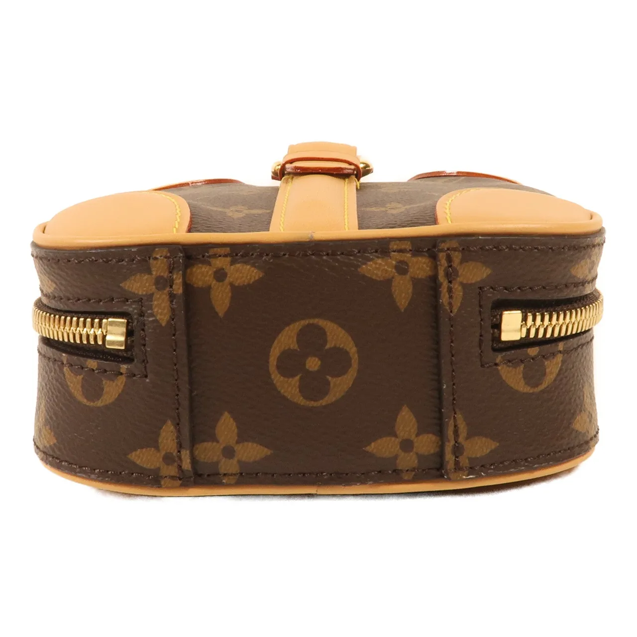 LOUIS VUITTON M68623 兩用包 塗層帆布 棕色 塗層帆布 中古品A - 縮圖 4