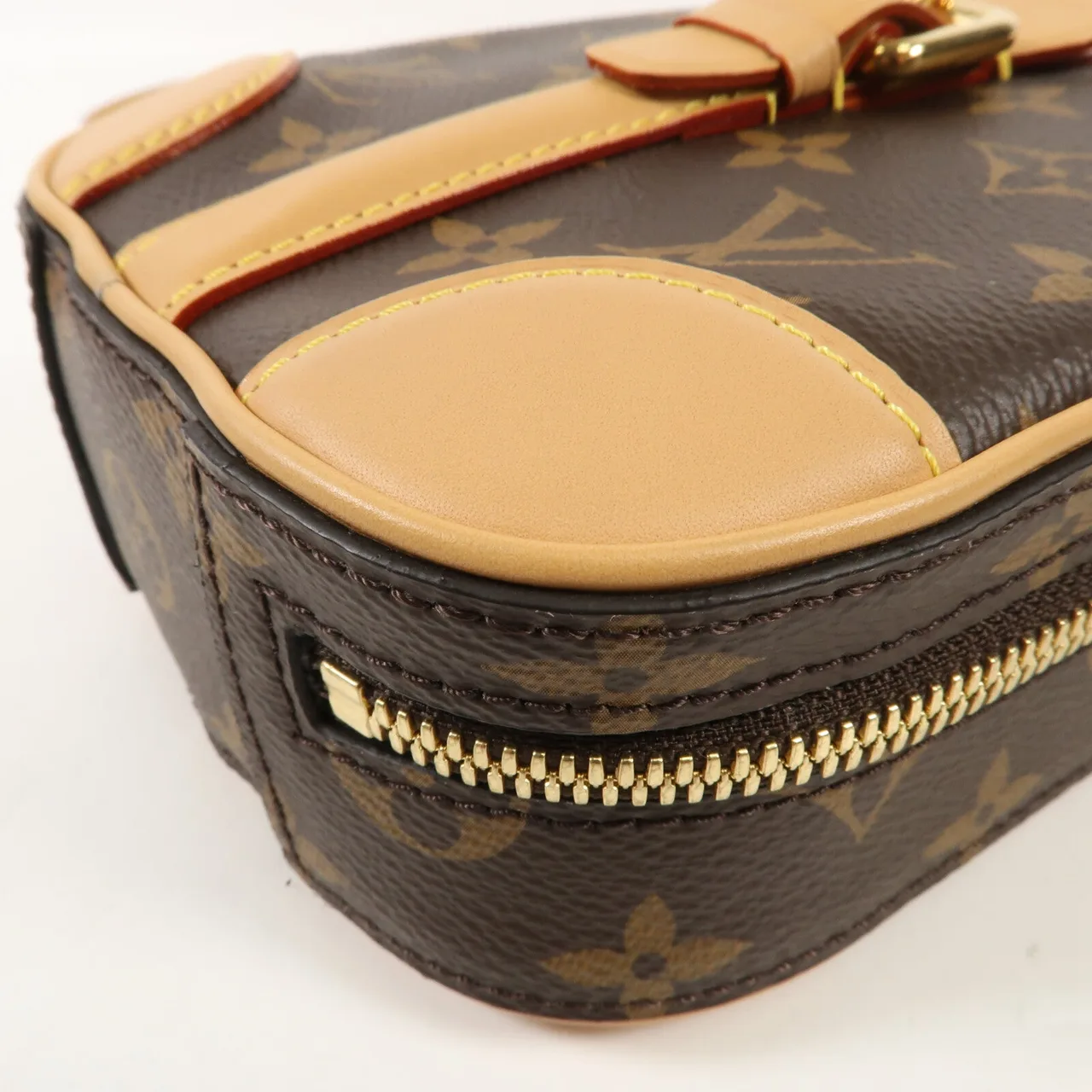 LOUIS VUITTON M68623 兩用包 塗層帆布 棕色 塗層帆布 中古品A - 縮圖 7