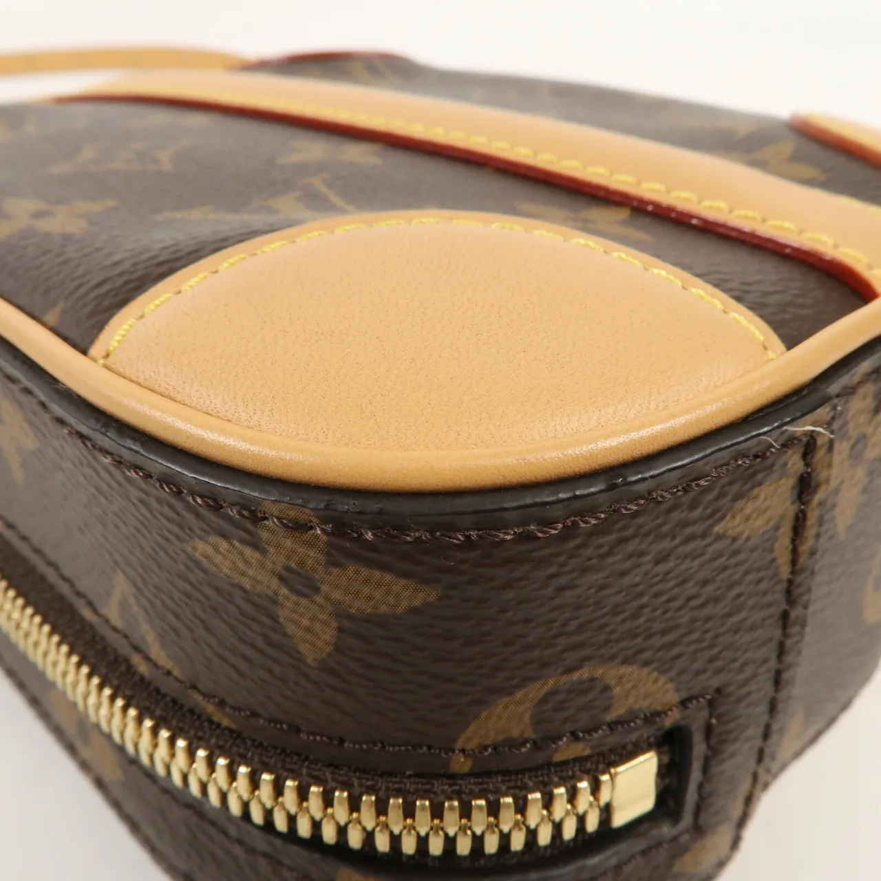 LOUIS VUITTON M68623 兩用包 塗層帆布 棕色 塗層帆布 中古品A - 縮圖 8