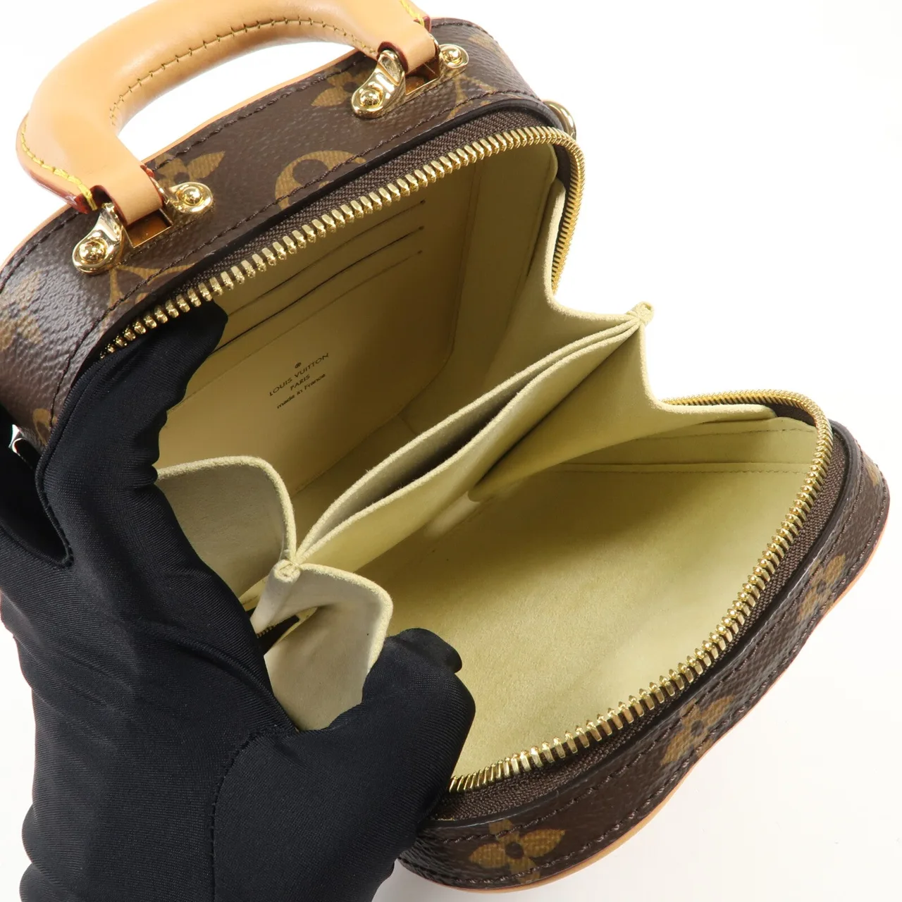 LOUIS VUITTON M68623 兩用包 塗層帆布 棕色 塗層帆布 中古品A - 縮圖 12