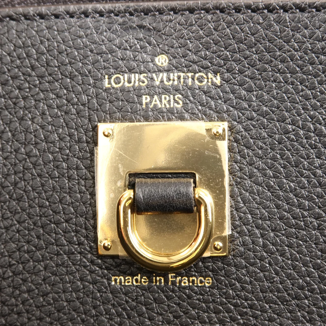 LOUIS VUITTON Steamer M54312 兩用包 牛皮 綠色 / 黑色 / Black/Green 牛皮 中古品B - 縮圖 6