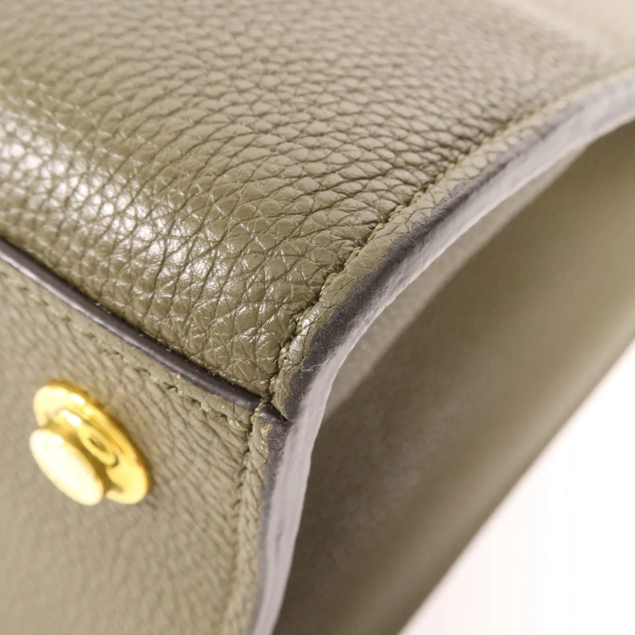 LOUIS VUITTON Steamer M54312 兩用包 牛皮 綠色 / 黑色 / Black/Green 牛皮 中古品B - 縮圖 9