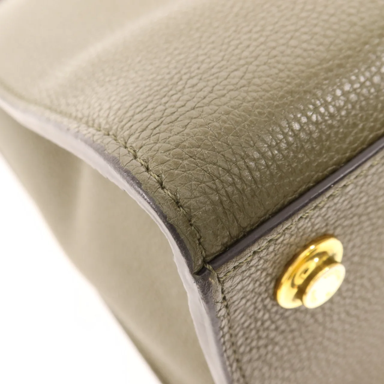 LOUIS VUITTON Steamer M54312 兩用包 牛皮 綠色 / 黑色 / Black/Green 牛皮 中古品B - 縮圖 10