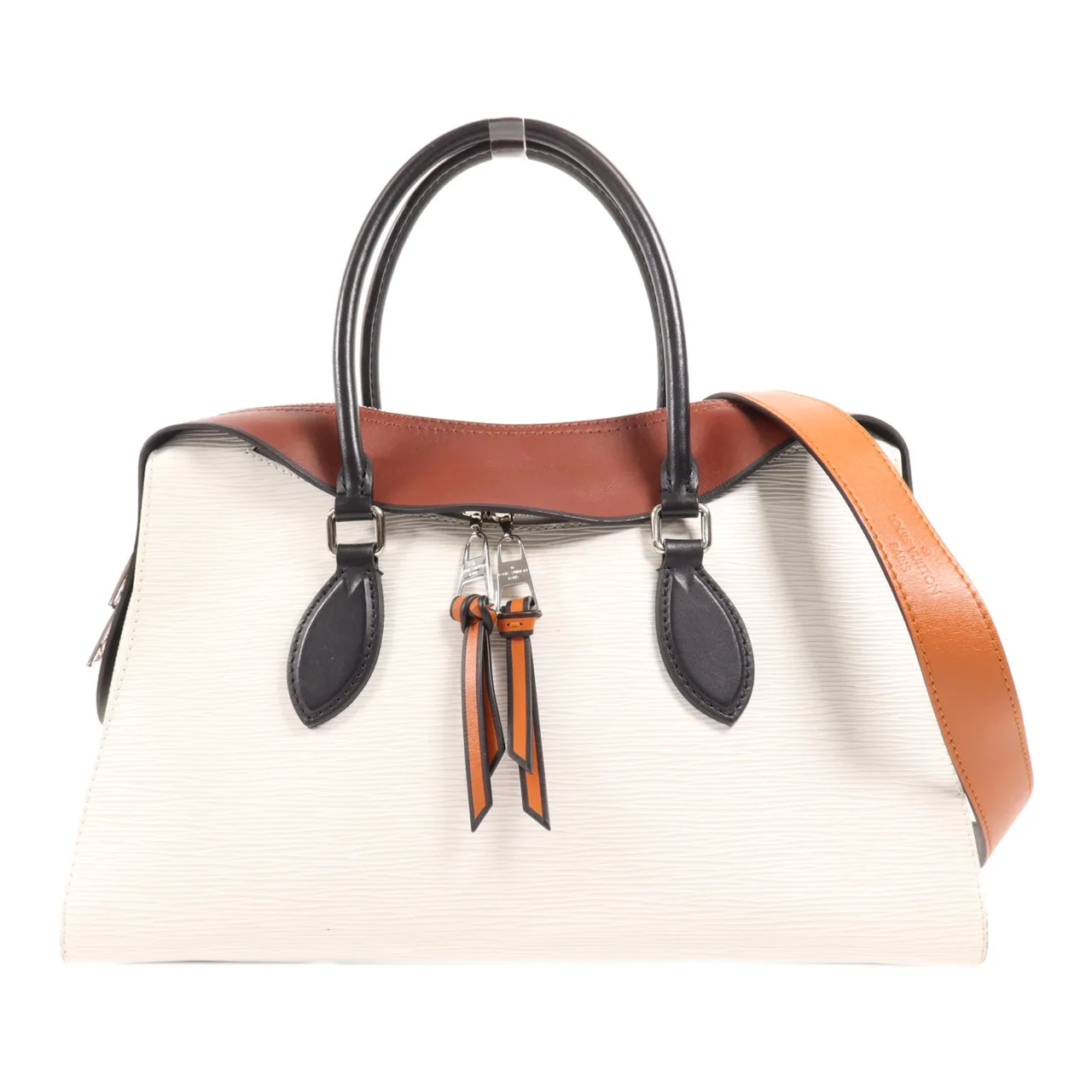 LOUIS VUITTON Tuileries M53443 兩用包 牛皮 白色 / 紅色 / Red/White