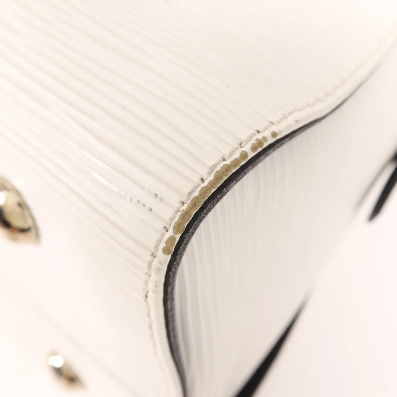 LOUIS VUITTON Tuileries M53443 兩用包 牛皮 白色 / 紅色 / Red/White 牛皮 中古品B - 縮圖 9