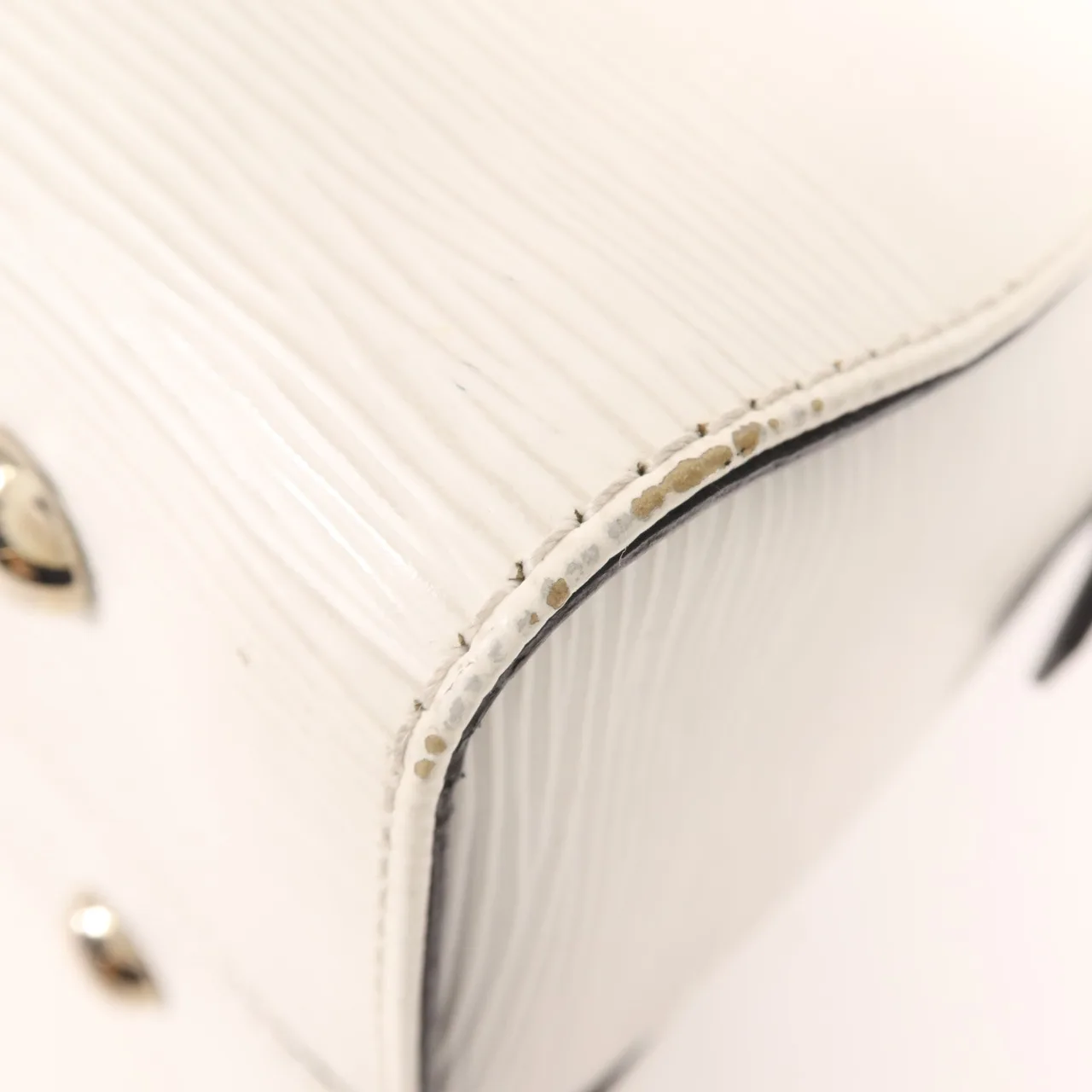 LOUIS VUITTON Tuileries M53443 兩用包 牛皮 白色 / 紅色 / Red/White 牛皮 中古品B - 縮圖 11