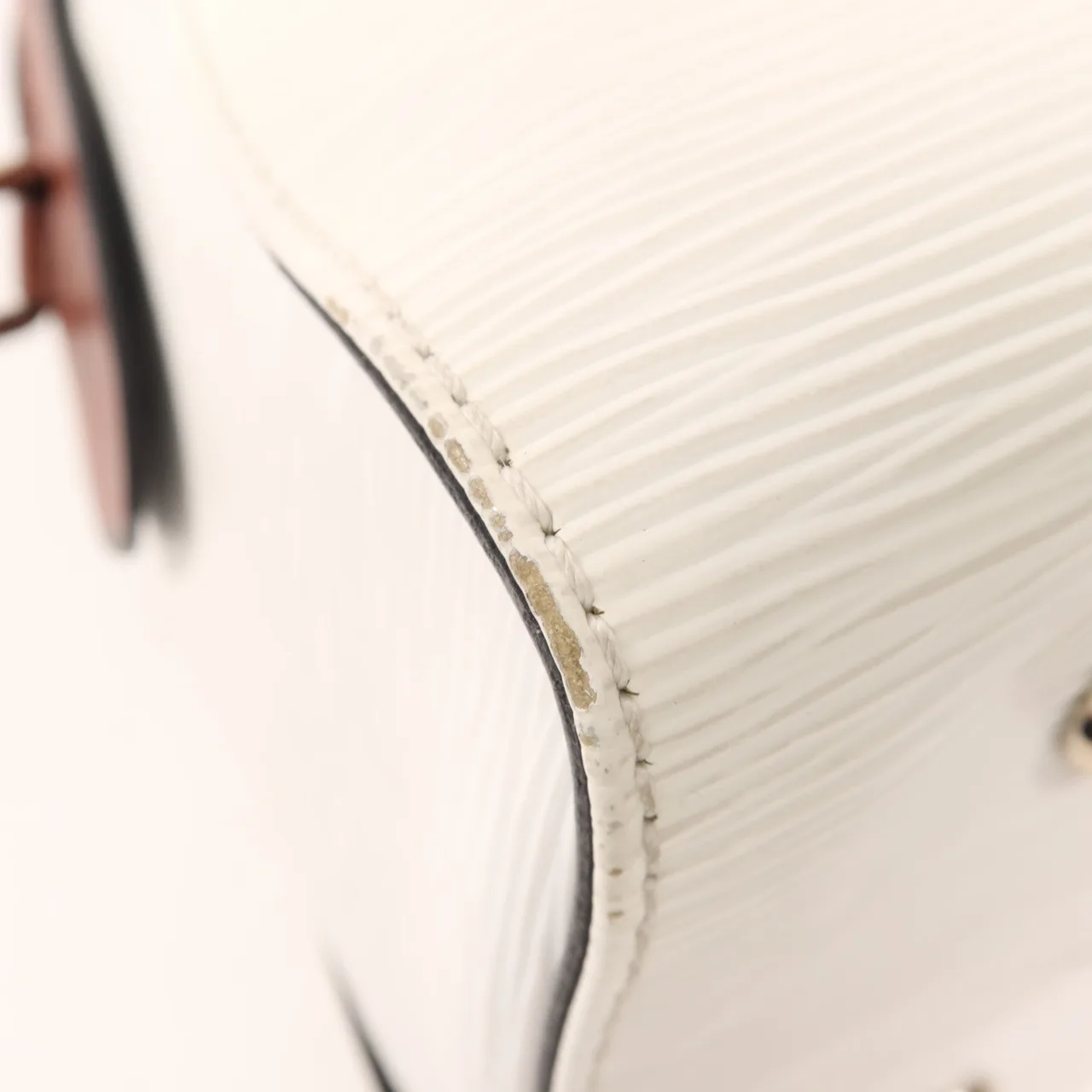 LOUIS VUITTON Tuileries M53443 兩用包 牛皮 白色 / 紅色 / Red/White 牛皮 中古品B - 縮圖 12