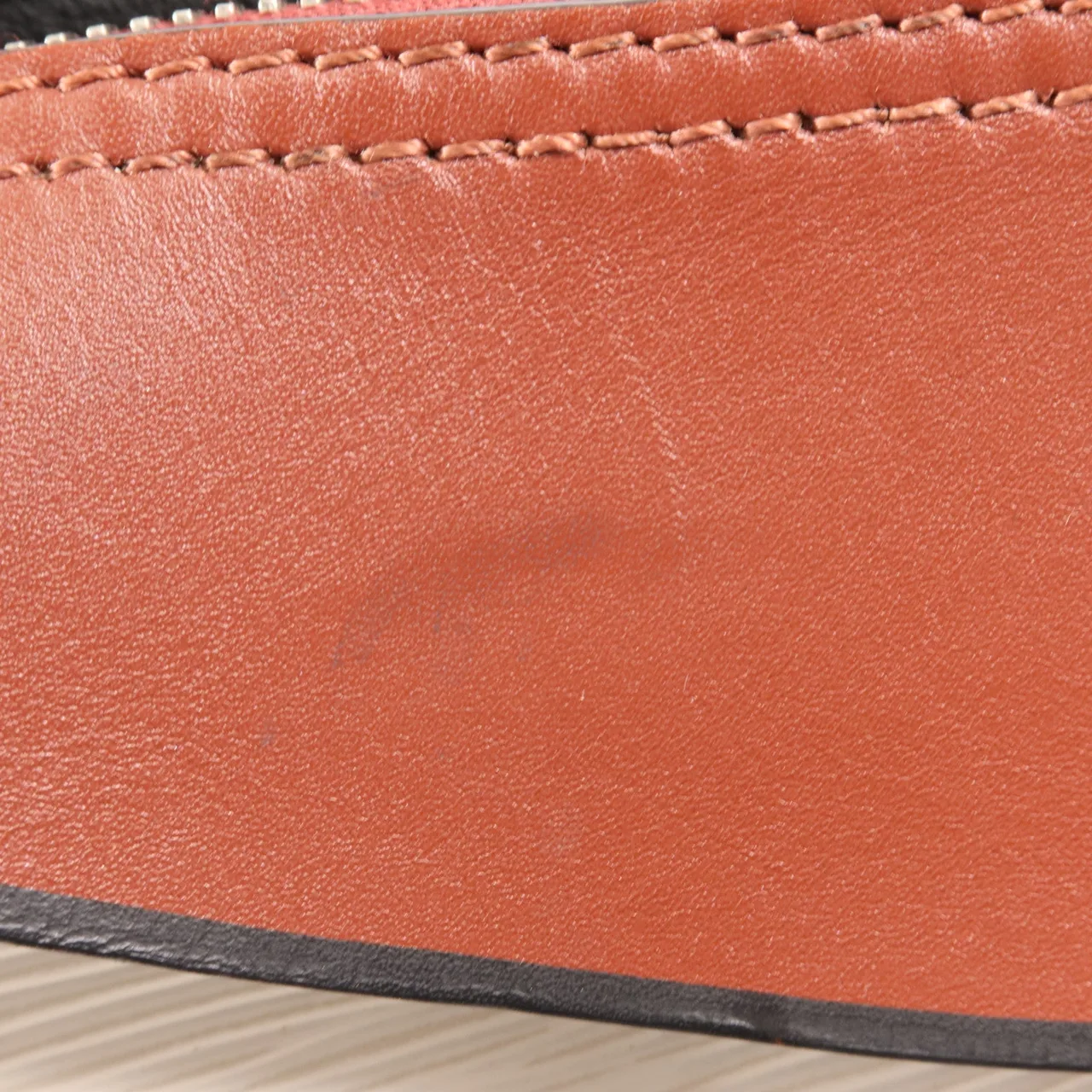 LOUIS VUITTON Tuileries M53443 兩用包 牛皮 白色 / 紅色 / Red/White 牛皮 中古品B - 縮圖 13