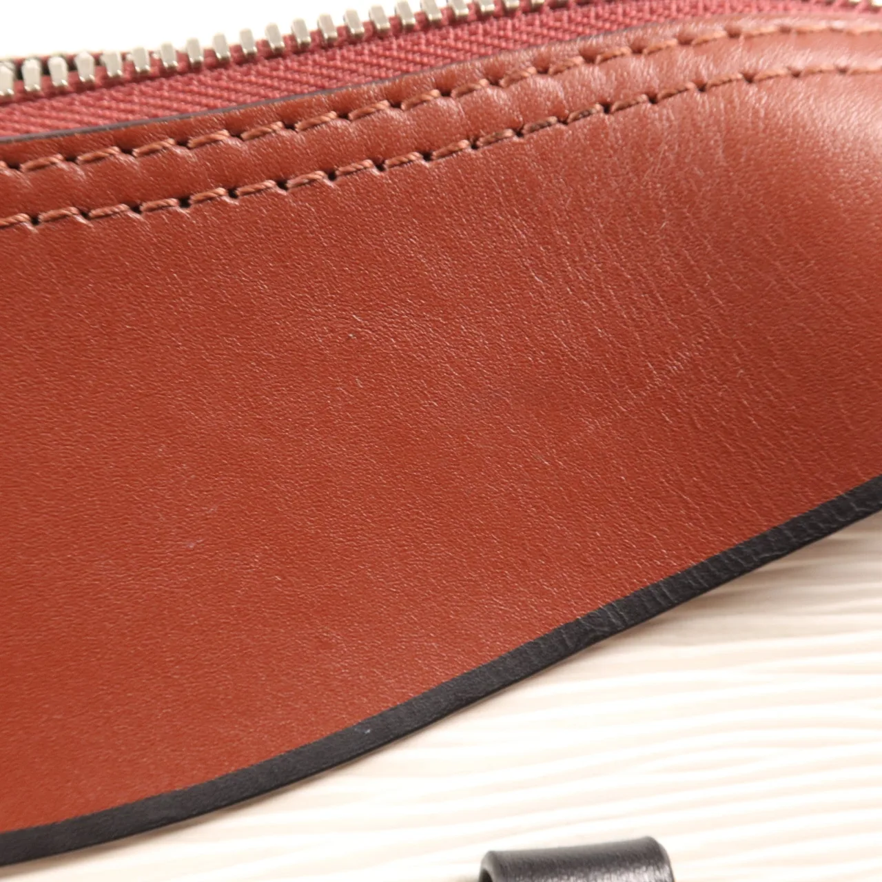 LOUIS VUITTON Tuileries M53443 兩用包 牛皮 白色 / 紅色 / Red/White 牛皮 中古品B - 縮圖 15