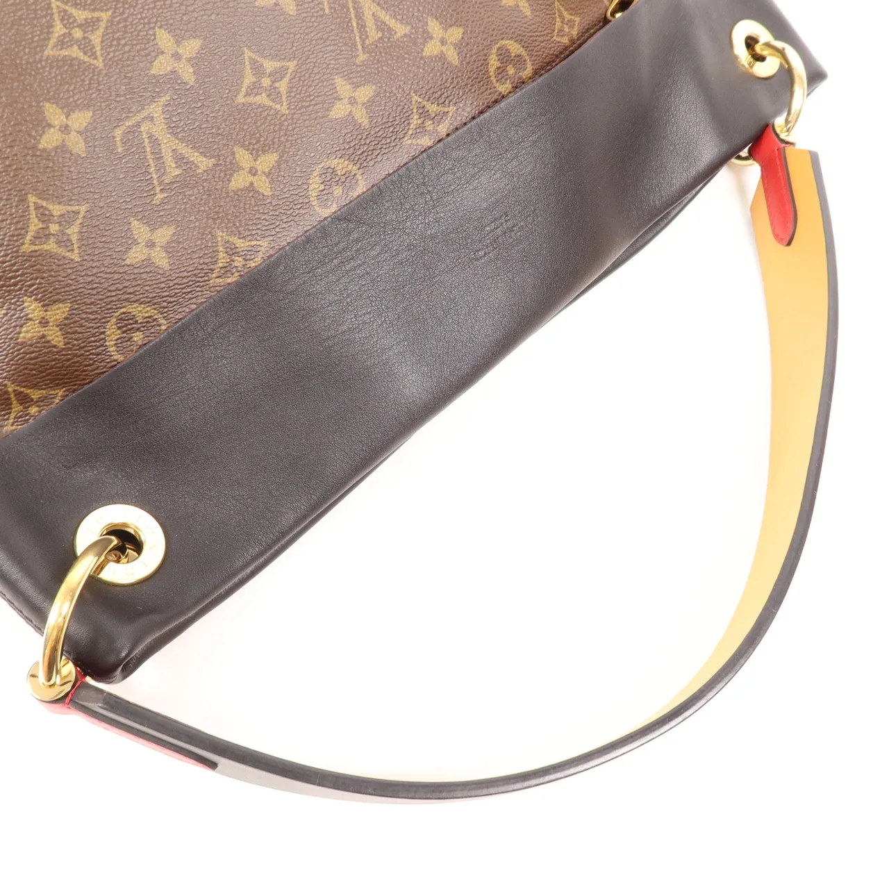 LOUIS VUITTON Tuileries M43154 肩背包 塗層帆布 棕色 / 黑色 塗層帆布 中古品A - 縮圖 8