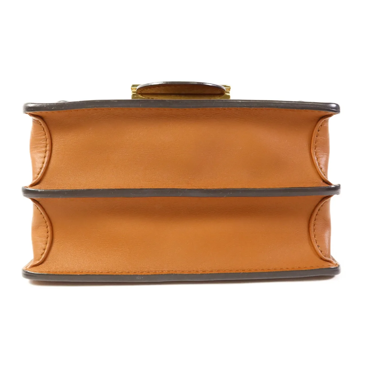 LOUIS VUITTON Mini Dauphine M45959 肩背包 塗層帆布 棕色 塗層帆布 中古品B - 縮圖 4