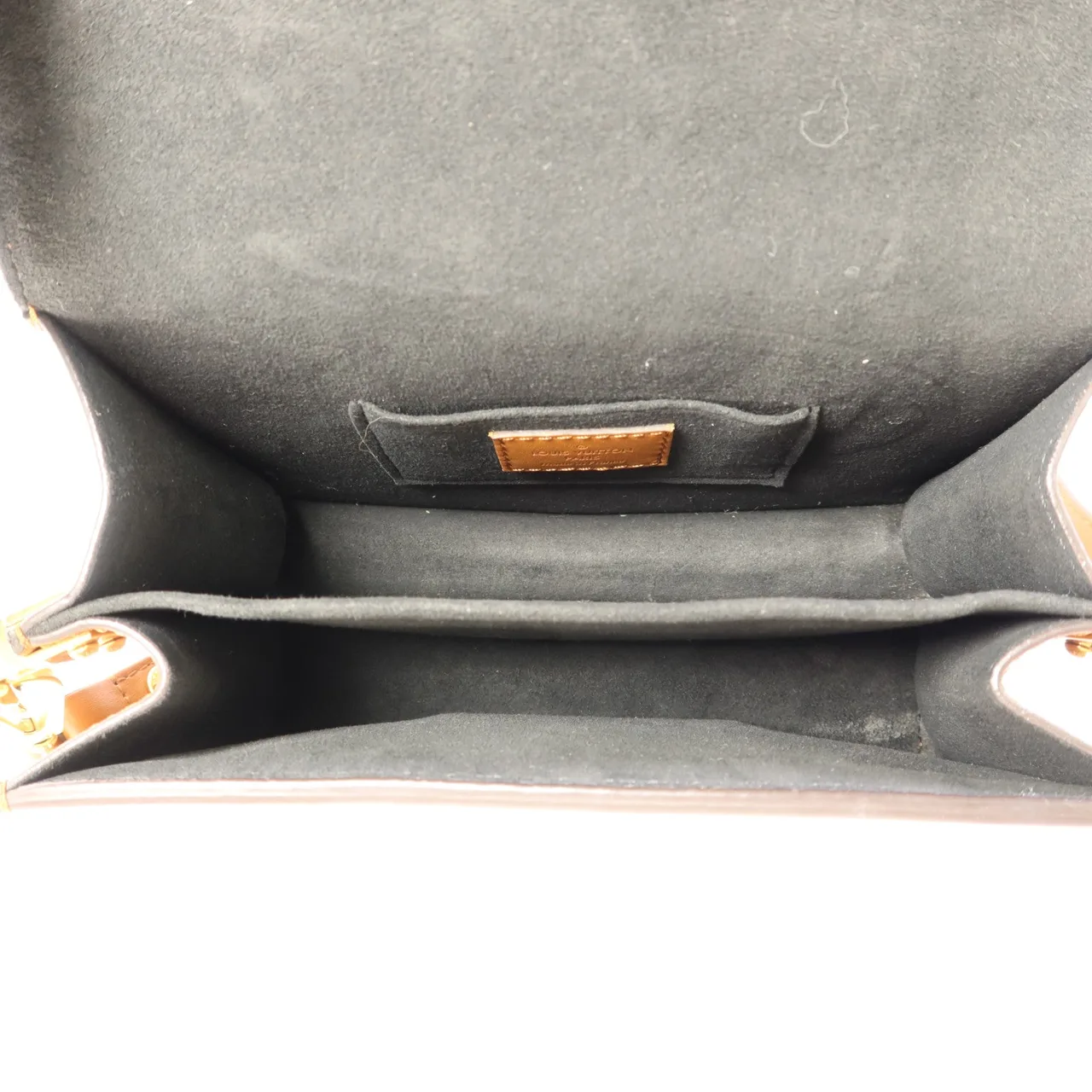 LOUIS VUITTON Mini Dauphine M45959 肩背包 塗層帆布 棕色 塗層帆布 中古品B - 縮圖 5