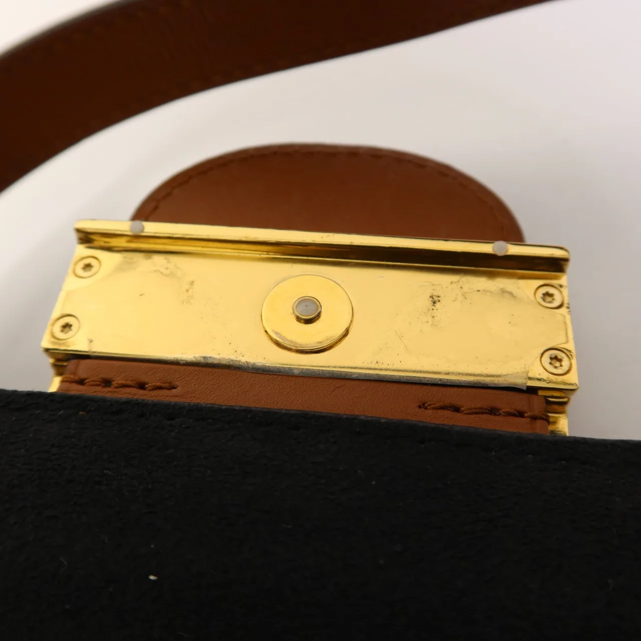 LOUIS VUITTON Mini Dauphine M45959 肩背包 塗層帆布 棕色 塗層帆布 中古品B - 縮圖 11