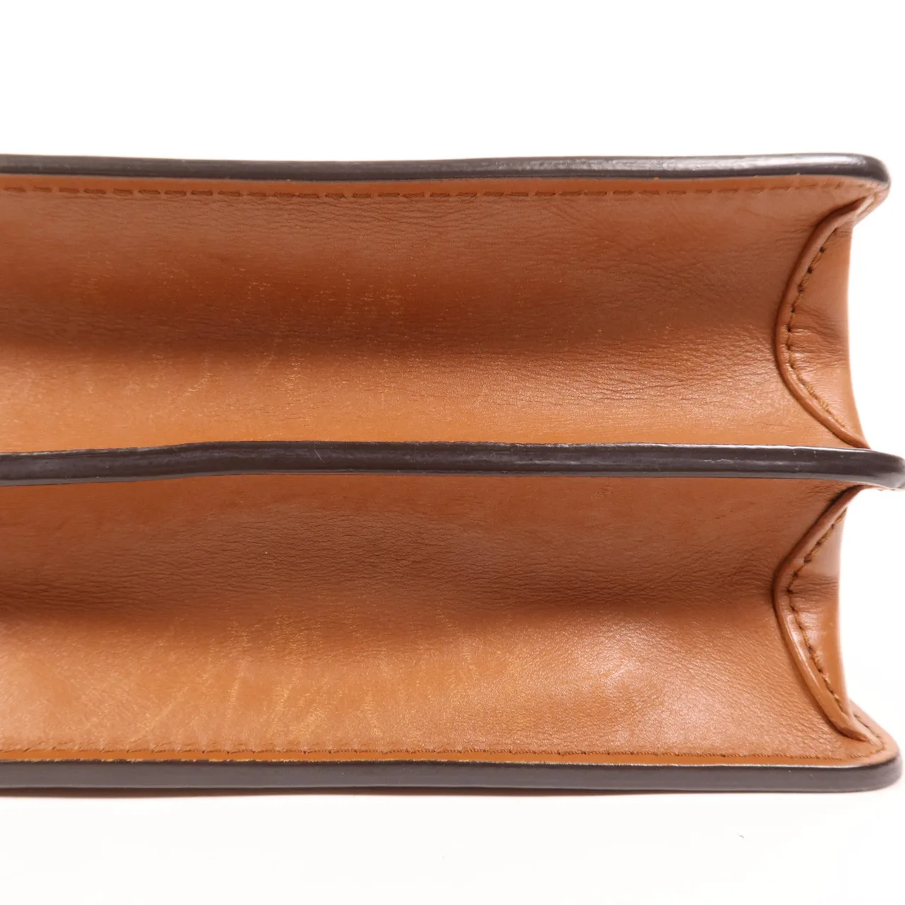 LOUIS VUITTON Mini Dauphine M44580 肩背包 塗層帆布 棕色 塗層帆布 中古品B - 縮圖 17