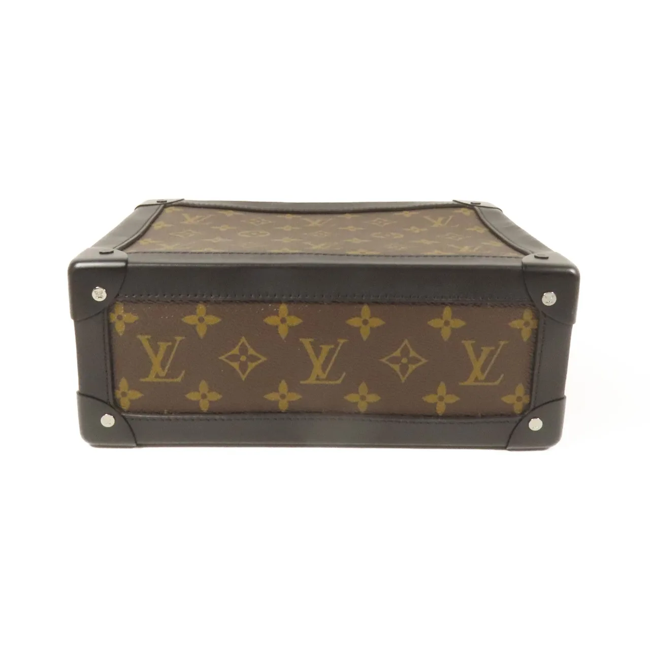 LOUIS VUITTON Soft Trunk M44427 肩背包 塗層帆布 棕色 塗層帆布 中古品A - 縮圖 4