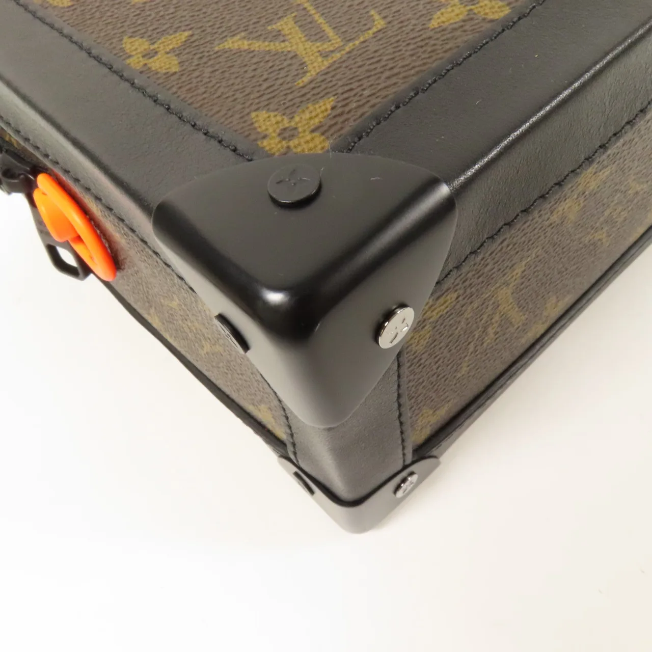 LOUIS VUITTON Soft Trunk M44427 肩背包 塗層帆布 棕色 塗層帆布 中古品A - 縮圖 11
