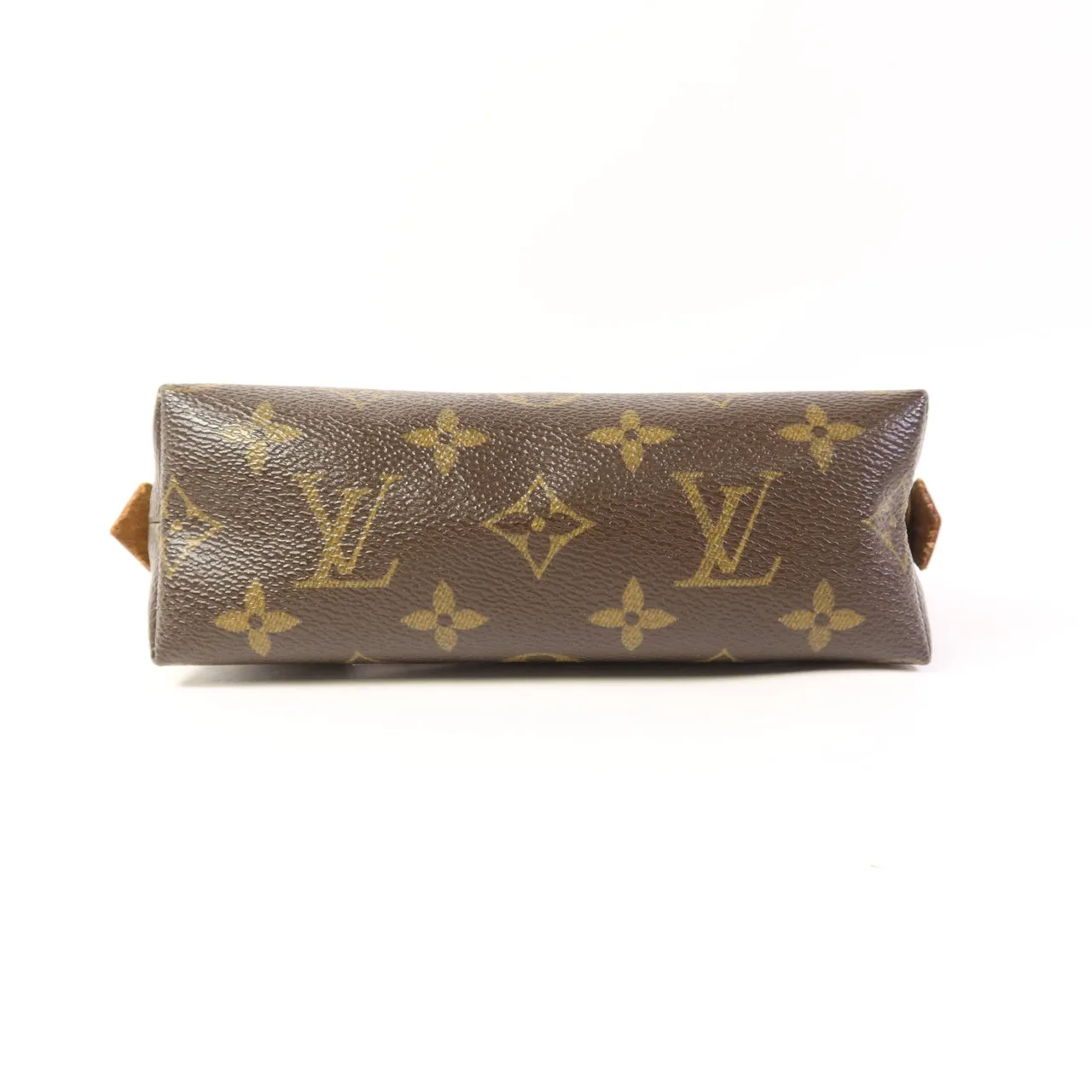 LOUIS VUITTON Cosmetic Pouch M47515 手拿包 塗層帆布 棕色 塗層帆布 中古品A - 縮圖 4