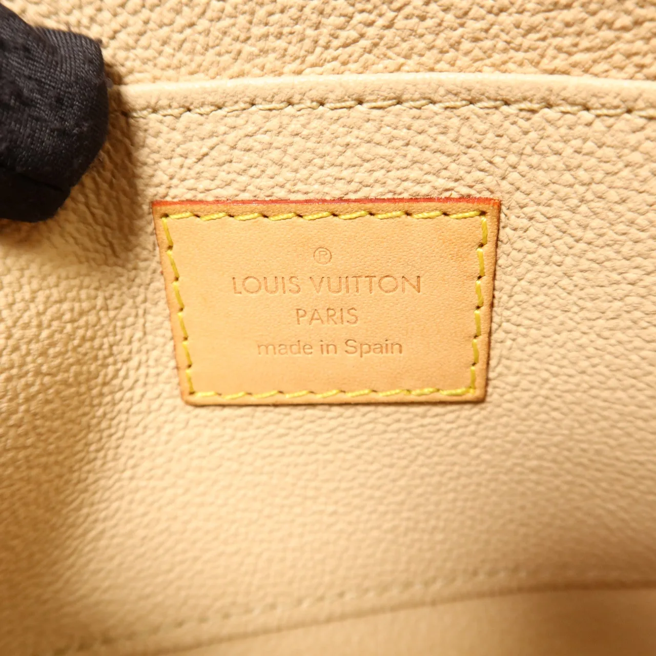 LOUIS VUITTON Cosmetic Pouch M47515 手拿包 塗層帆布 棕色 塗層帆布 中古品A - 縮圖 6