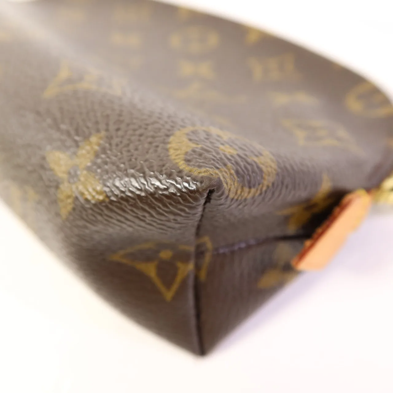 LOUIS VUITTON Cosmetic Pouch M47515 手拿包 塗層帆布 棕色 塗層帆布 中古品A - 縮圖 11