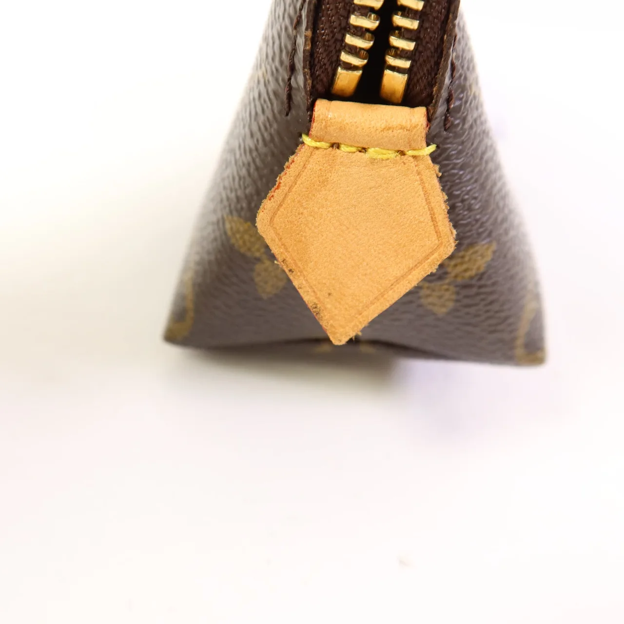 LOUIS VUITTON Cosmetic Pouch M47515 手拿包 塗層帆布 棕色 塗層帆布 中古品A - 縮圖 13