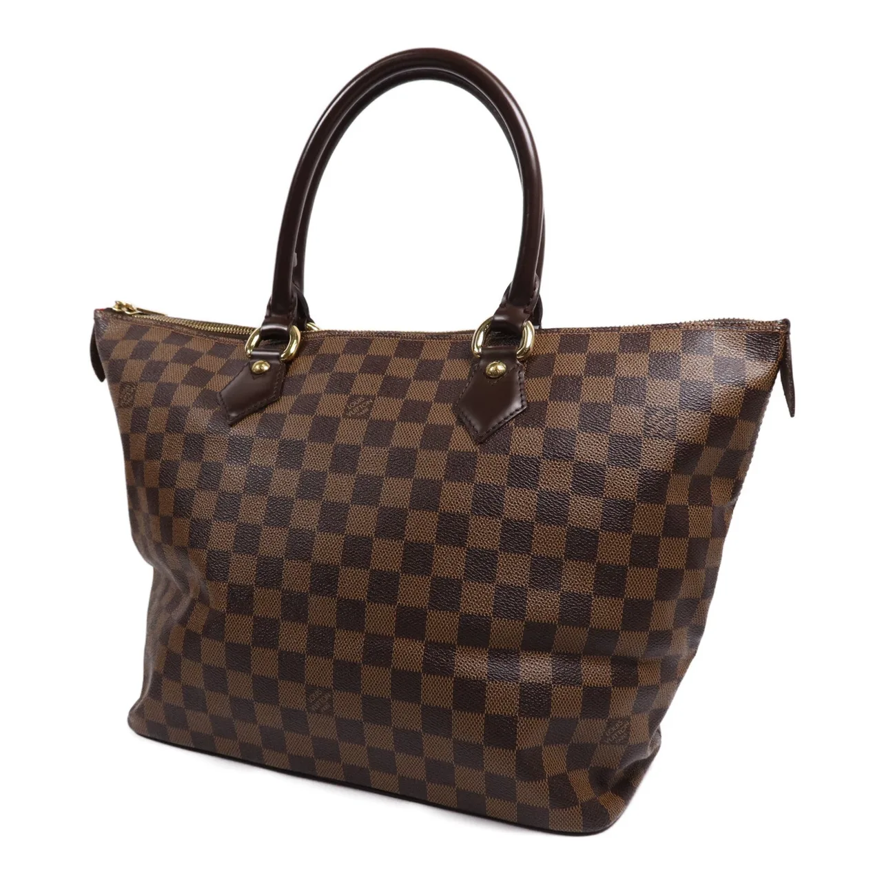 LOUIS VUITTON Saleya N51182 肩背包 塗層帆布 棕色 塗層帆布 中古品B - 縮圖 3