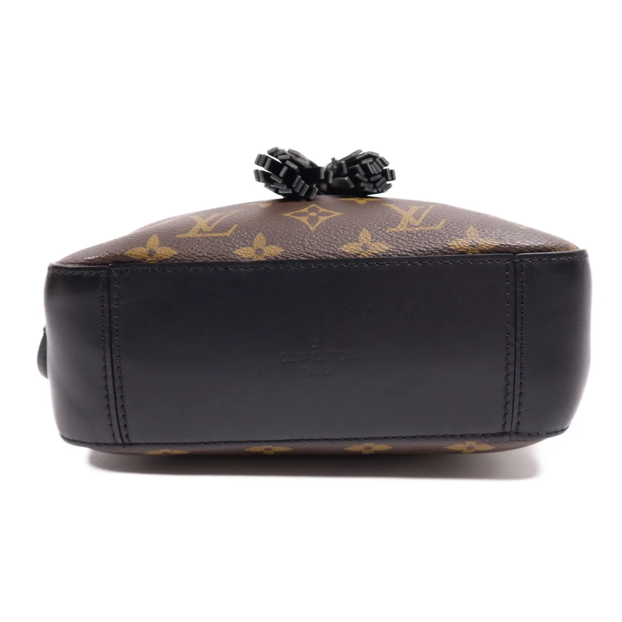 LOUIS VUITTON Saintonge M43555 兩用包 塗層帆布 棕色 塗層帆布 中古品B - 縮圖 4